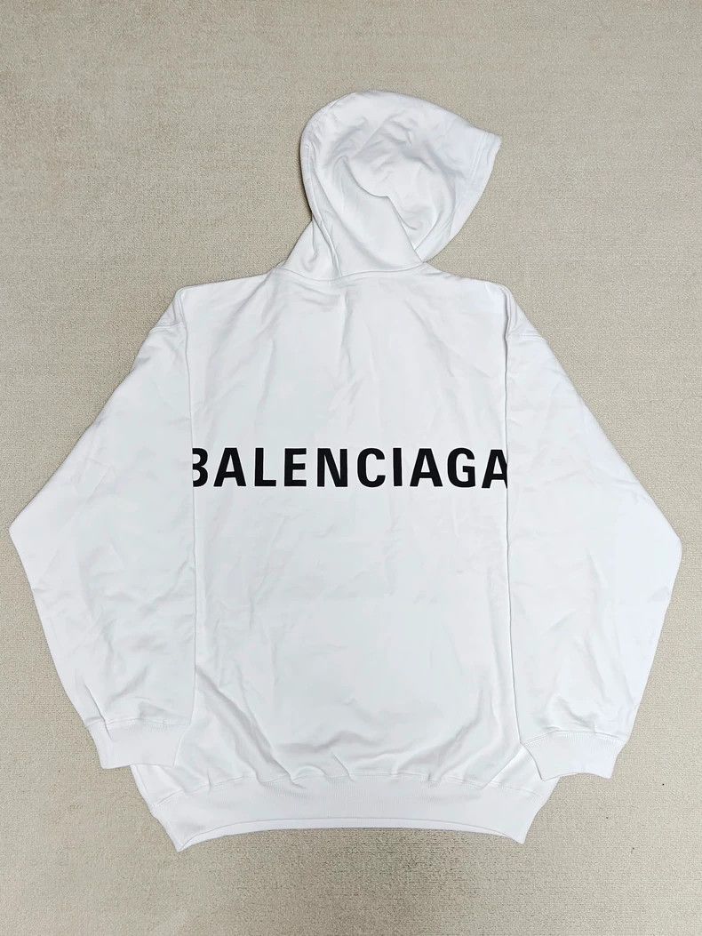 Balenciaga Balenciaga Classic logo slogan hoodie Size US M / EU 48-50 / 2 - 2 Thumbnail