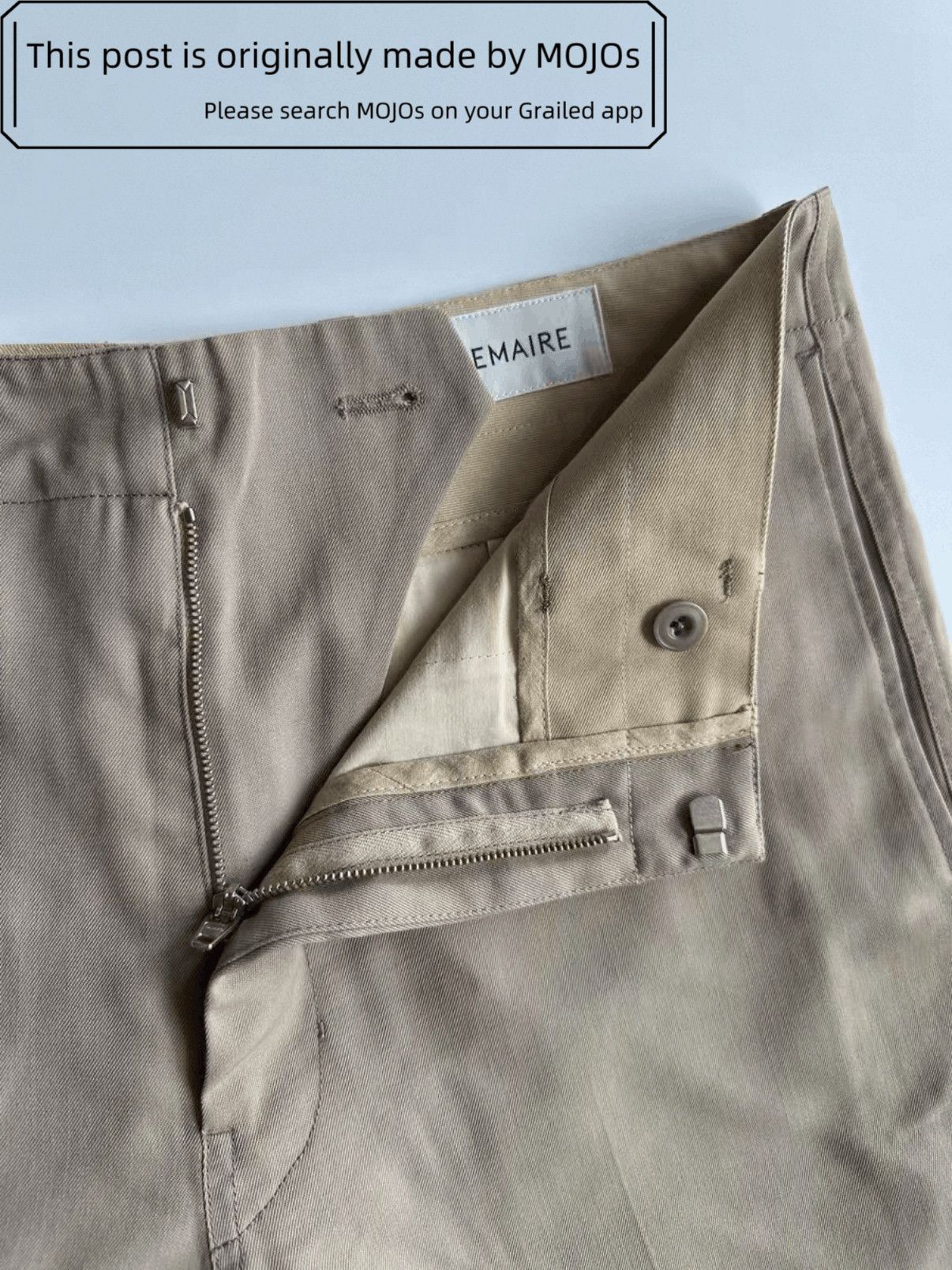 Lemaire Sz 48 Lemaire 20SS Classic Trousers mojos2112 Size US 32 / EU 48 - 1 Thumbnail