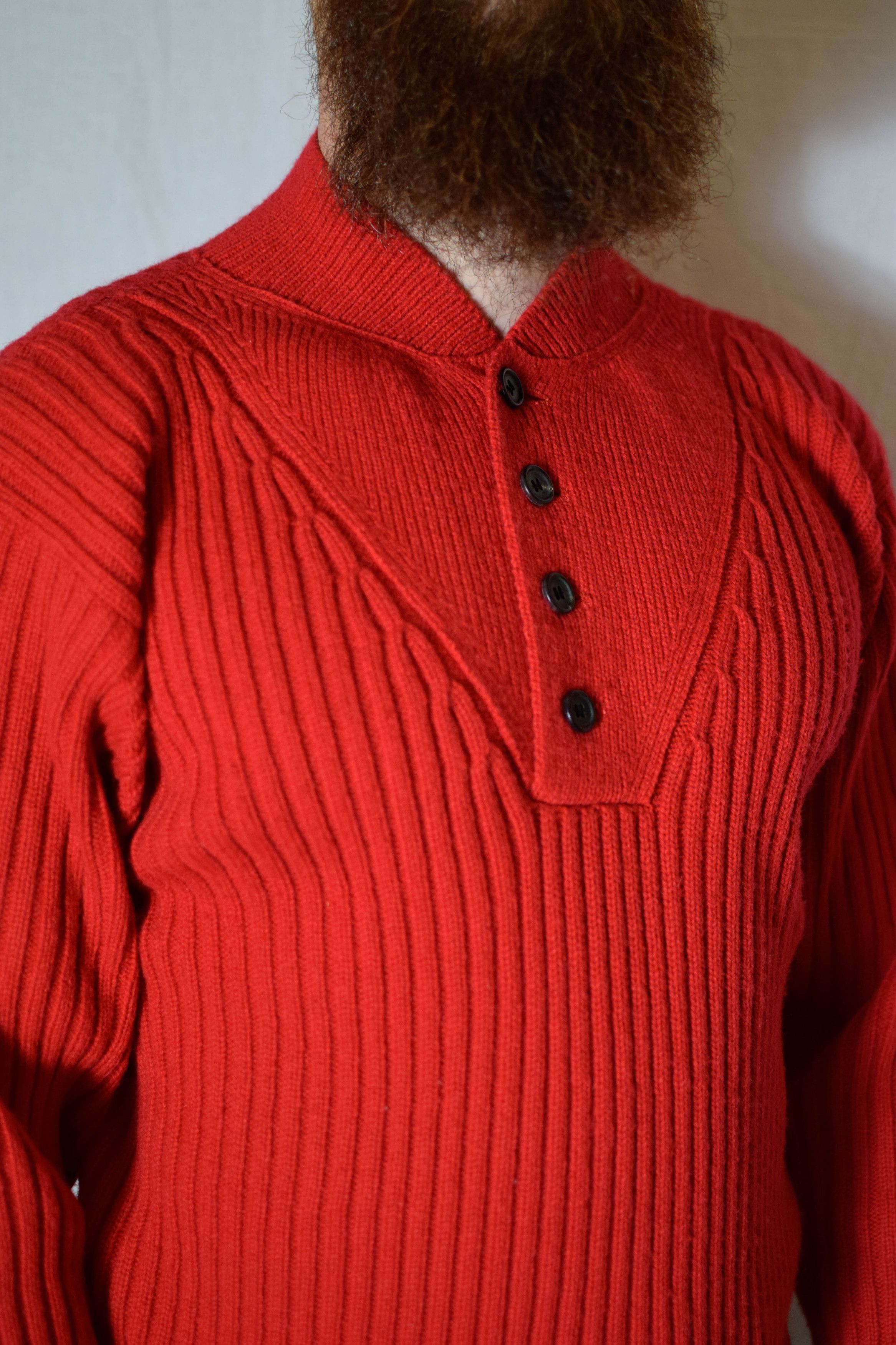 Yohji Yamamoto YYPH Archive Red Knit Size US L / EU 52-54 / 3 - 7 Thumbnail