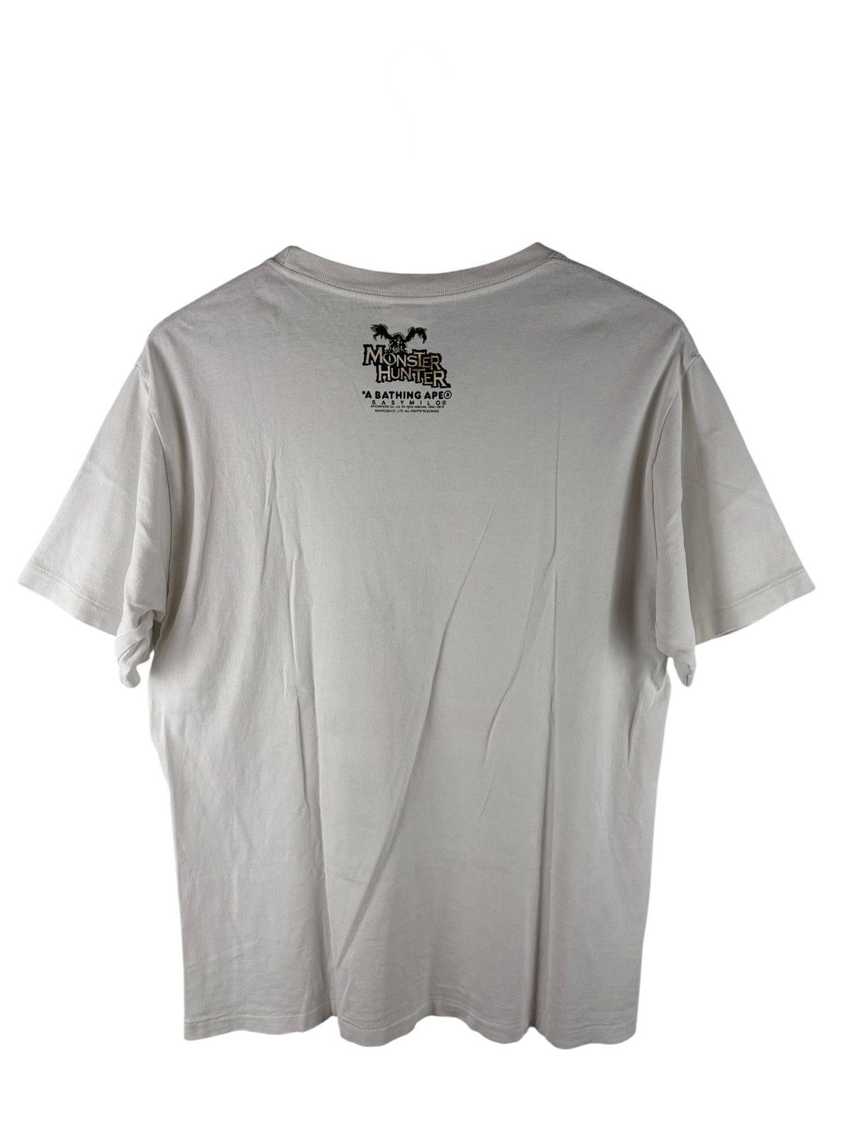 Bape 2013 Bape Monster Hunter Milo Print Tee Size US M / EU 48-50 / 2 - 4 Thumbnail