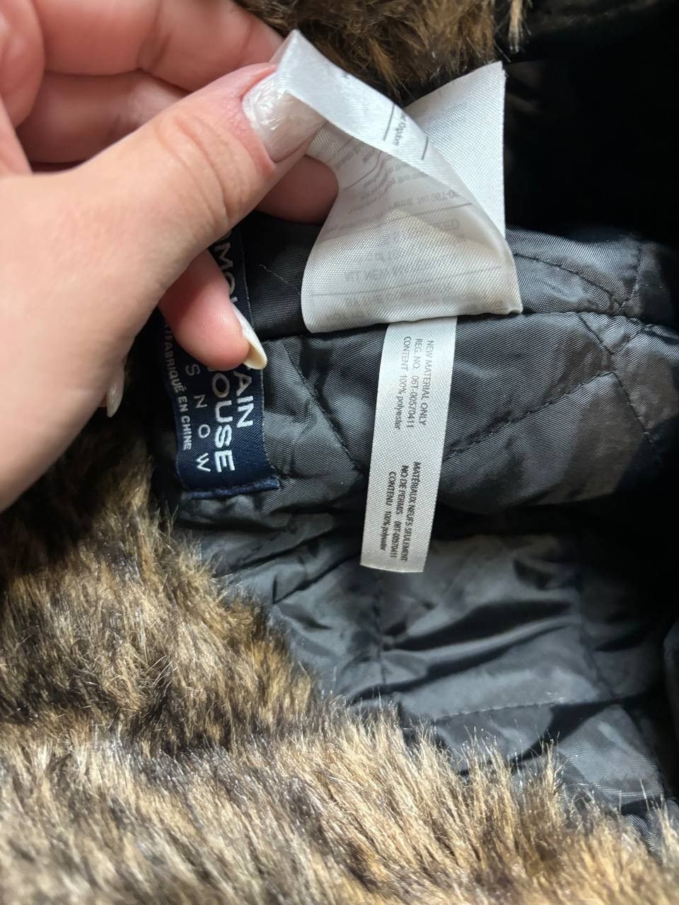 Hysteric Glamour × Vintage Vintage Y2K Japanese brand Ushanka nylon opium black fur Size ONE SIZE - 7 Thumbnail