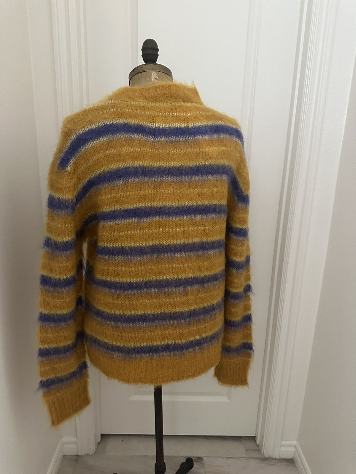 Marni Marni mohair men’s sweater gold purple sz 48 new Size US M / EU 48-50 / 2 - 2 Thumbnail