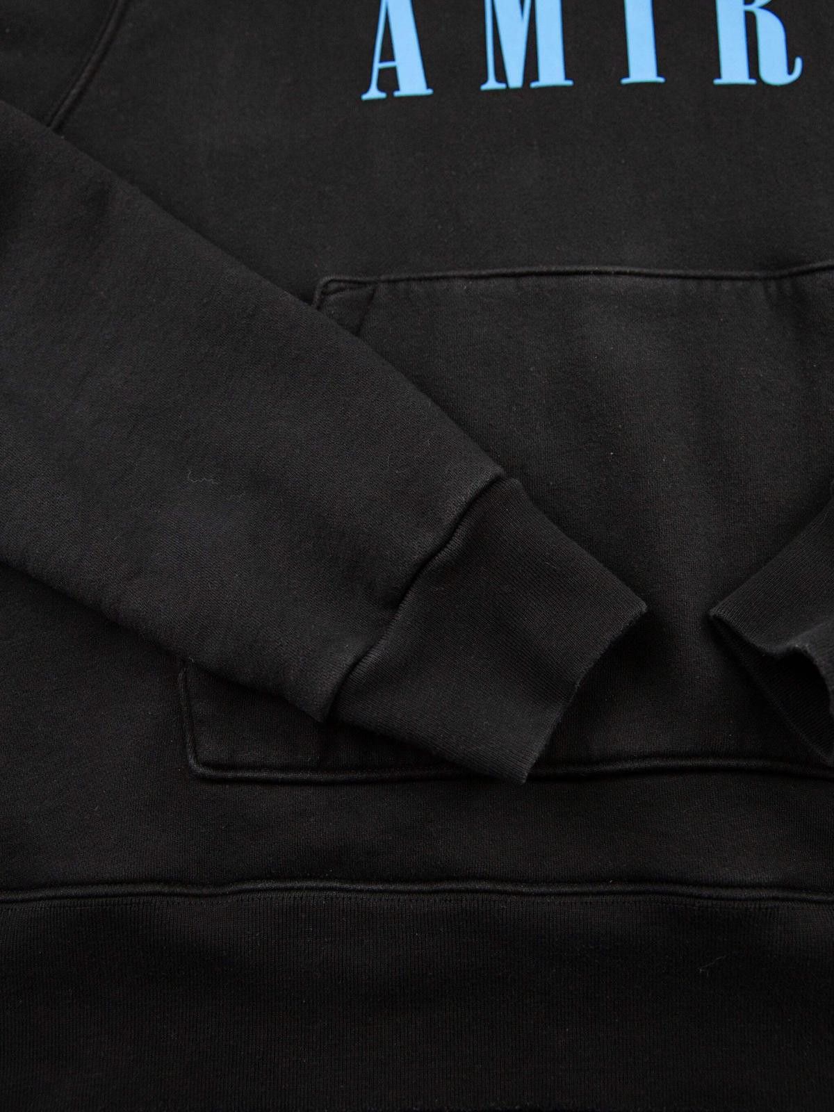 Amiri Amiri Mens Core Logo Black Hoodie Medium Black Size US M / EU 48-50 / 2 - 5 Thumbnail