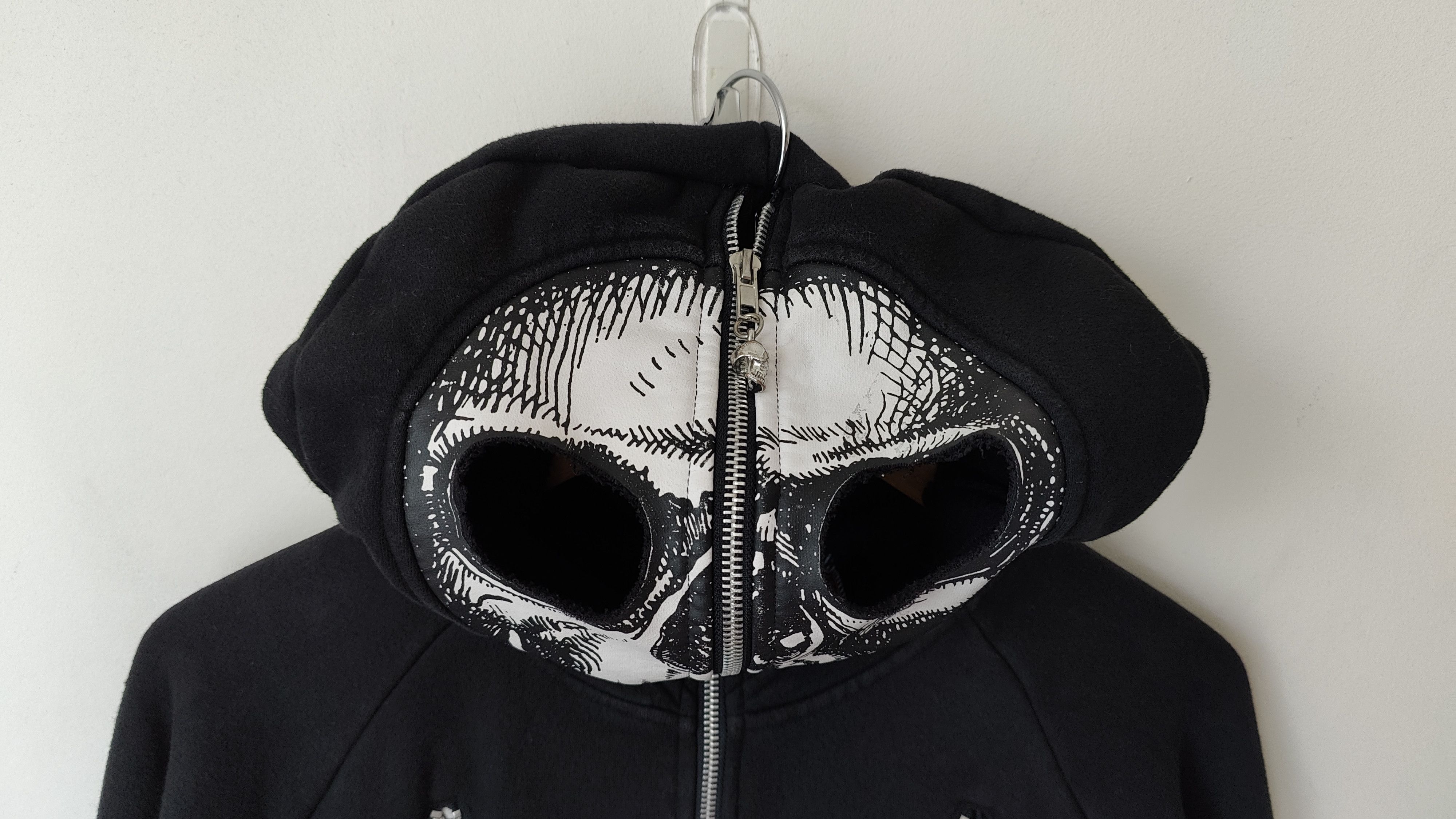 Vintage Jawbreaker Skeleton Multi Zippers Zip Up Sweatshirt Hoodie Size US L / EU 52-54 / 3 - 3 Thumbnail