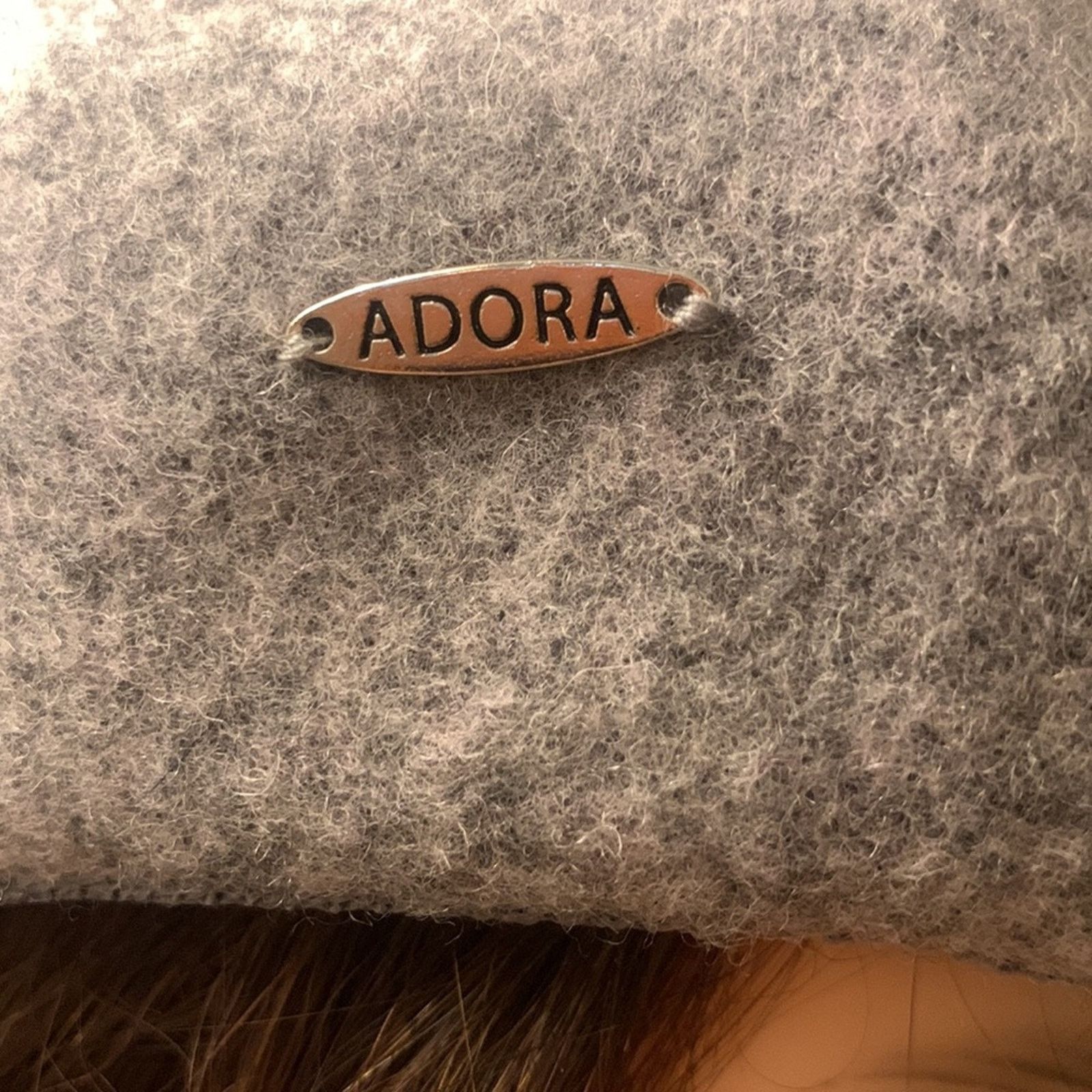 Vintage Adora gray wool beret Size ONE SIZE - 7 Thumbnail