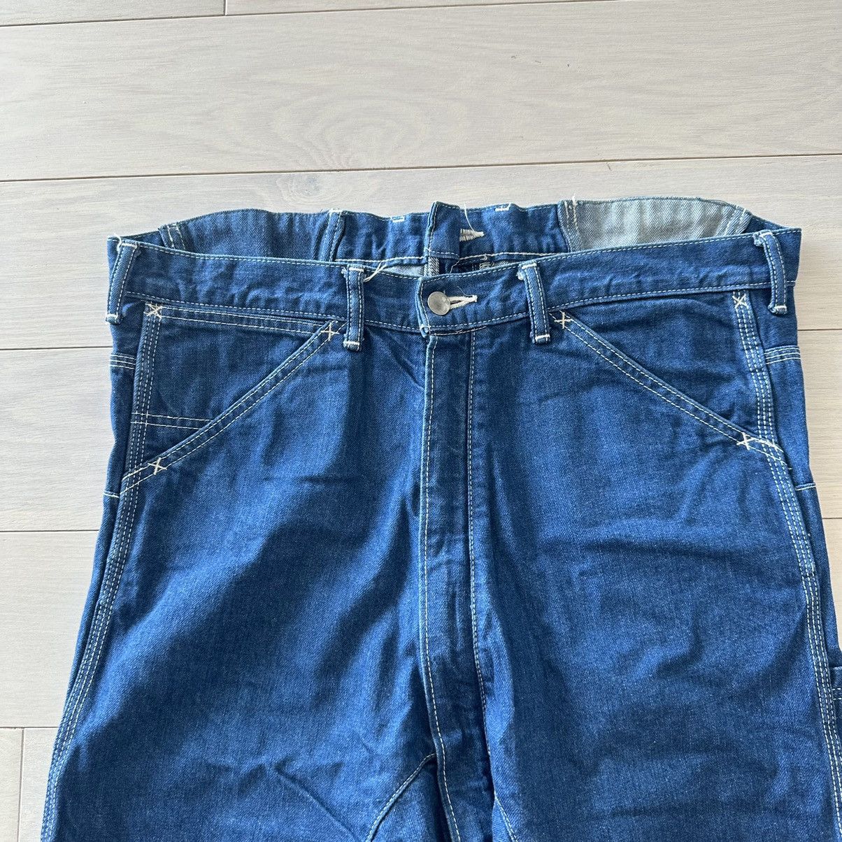 Comme des Garcons GANRYU COMME DES GARCON drop crotch split denim pants L 32 Size US 32 / EU 48 - 3 Thumbnail