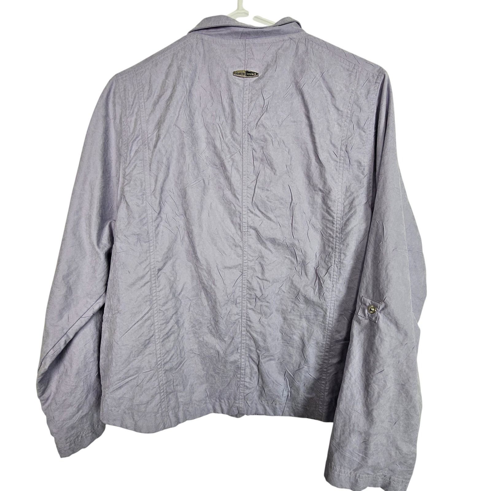 Jamiesons Of Shetland Jamie Sadock Womens Lavender Snap Jacket Sz S Gorpcore Golf Size S / US 4 / IT 40 - 7 Thumbnail
