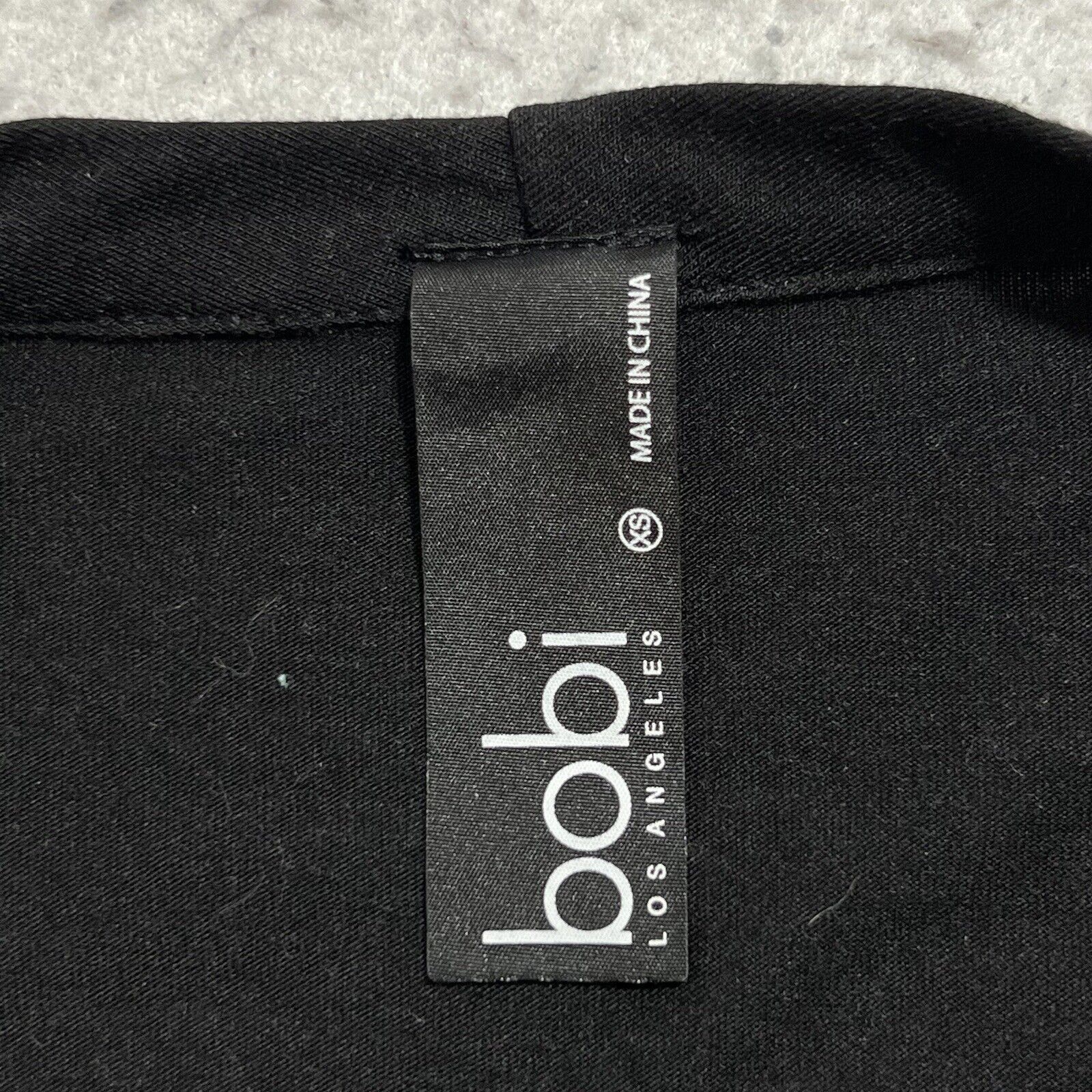 Other Bobi Los Angeles Faux Wrap Long Sleeve Lightweight Blouse Size XS / US 0-2 / IT 36-38 - 3 Thumbnail