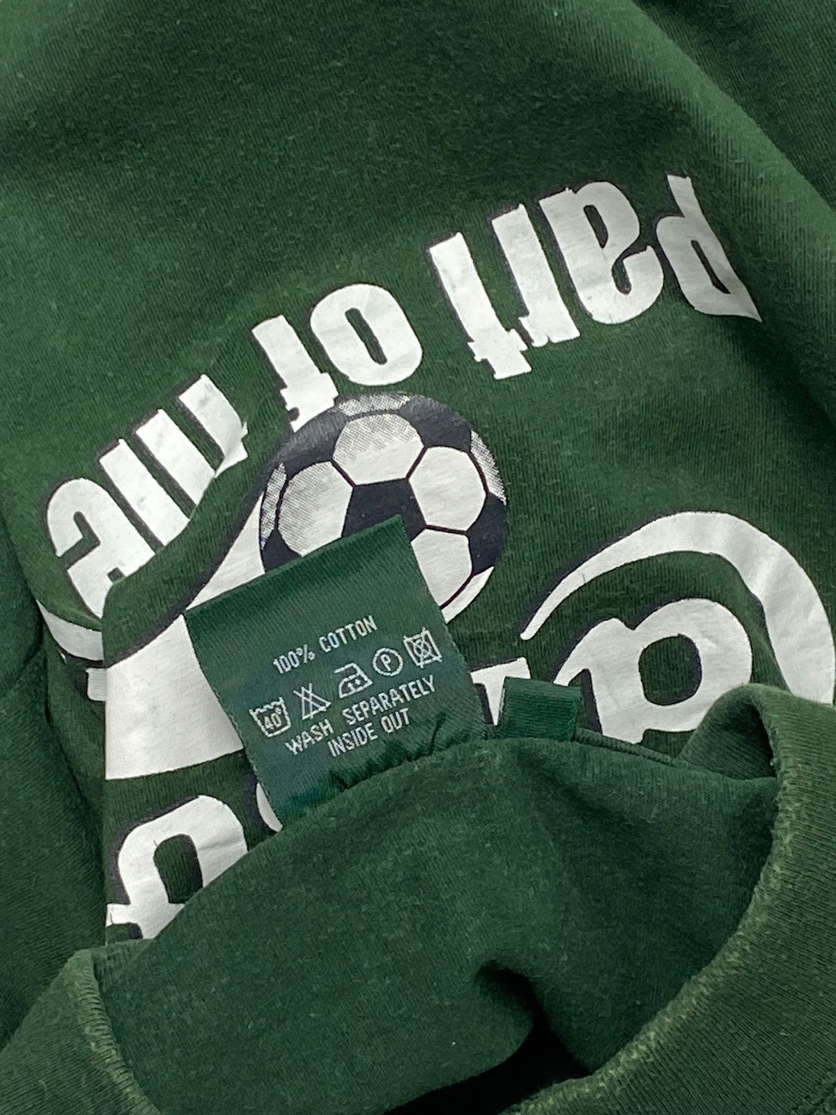 Vintage Vintage CARLSBERG Soccer Football Part Of The Game Tee Shirt Size US XL / EU 56 / 4 - 5 Thumbnail