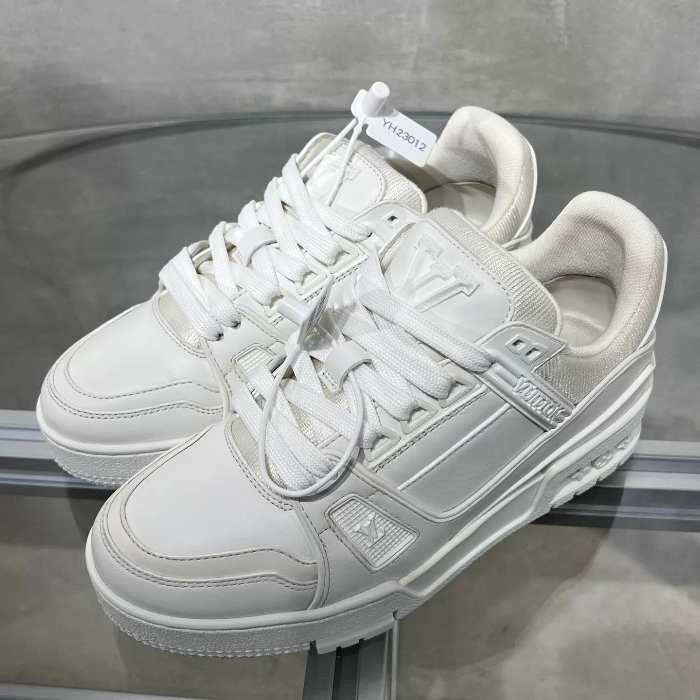 Louis Vuitton LV Trainer White UK1 35 Size US 4.5 / IT 34.5 - 2 Thumbnail