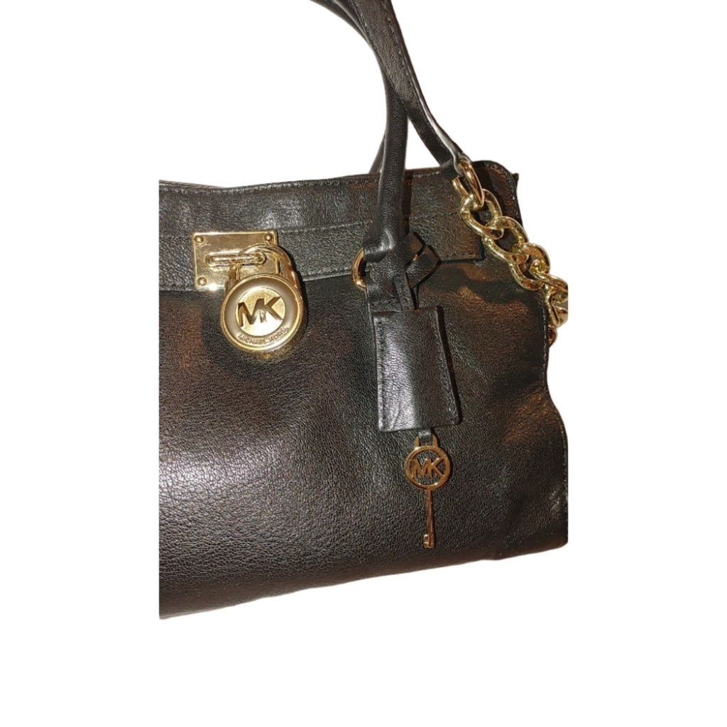Michael Kors Michael Kors Hamilton Pebbled Leather Satchel Size ONE SIZE - 2 Thumbnail