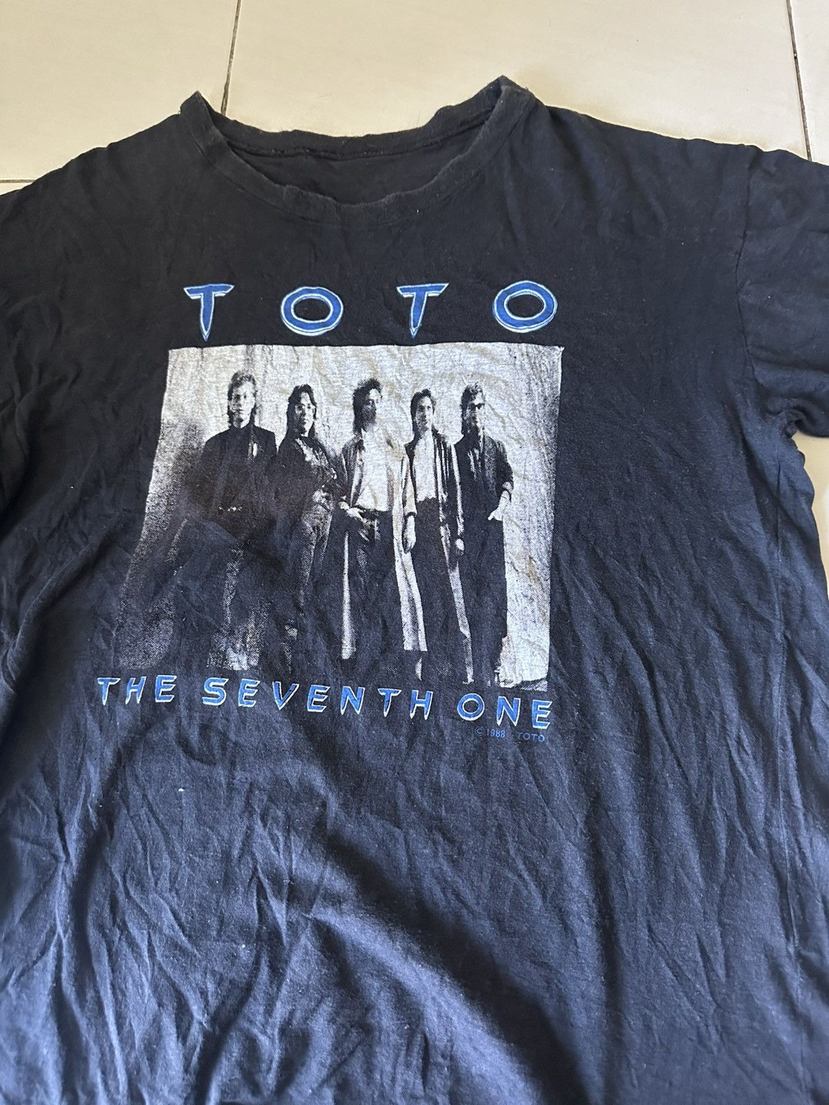 Vintage Vintage toto band 1988 tour Size US L / EU 52-54 / 3 - 2 Thumbnail