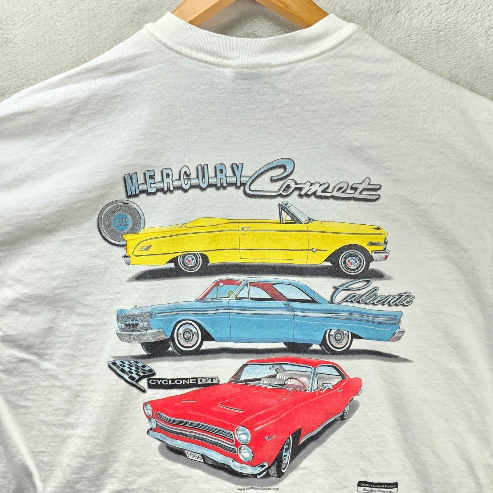Hanes Vintage Mercury Comet Cyclone Classic Muscle Car Shirt XXL Size US XXL / EU 58 / 5 - 1 Thumbnail