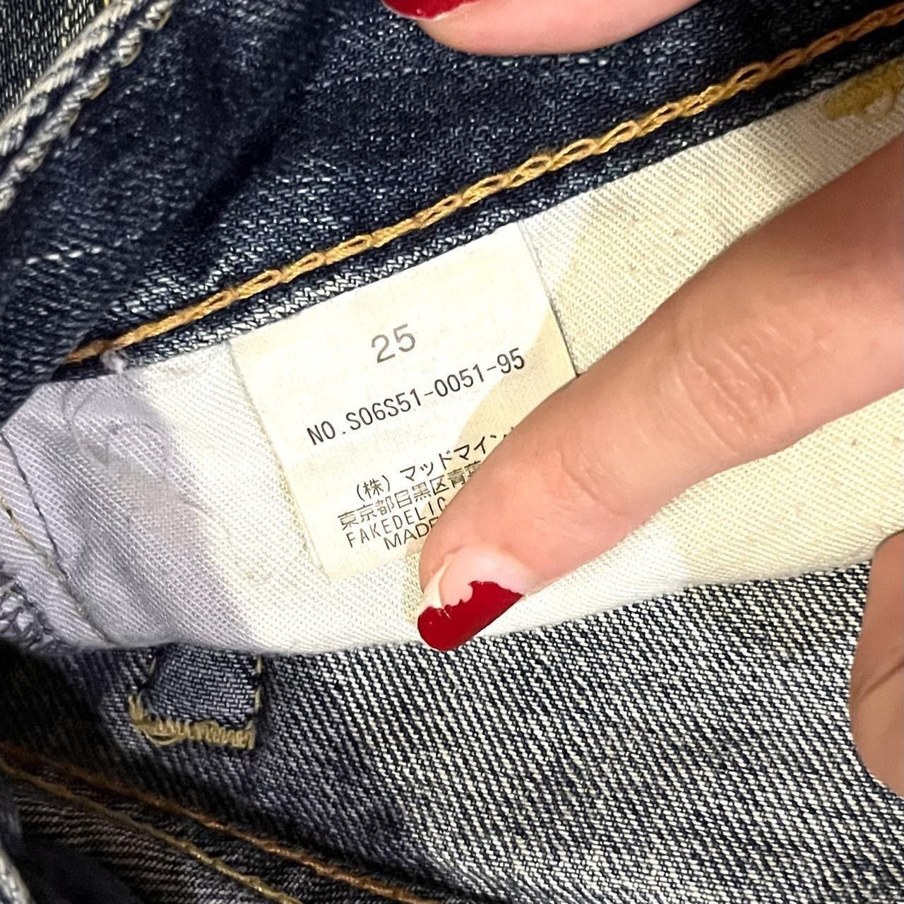 SLY Vintage Y2K Japanese brand SLY low rise flared jeans Size 25" / US 0 / IT 36 - 7 Thumbnail