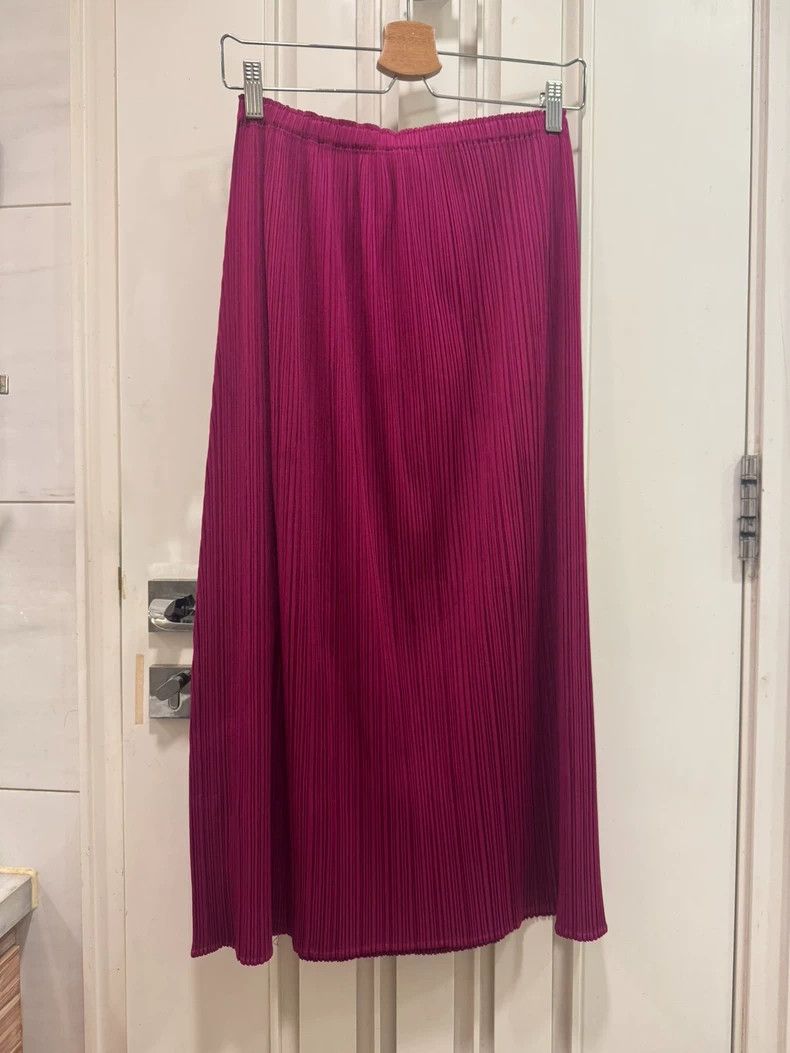Issey Miyake Issey Miyake size:2 Pink pleated skirt Size 42" / US 20 - 1 Thumbnail