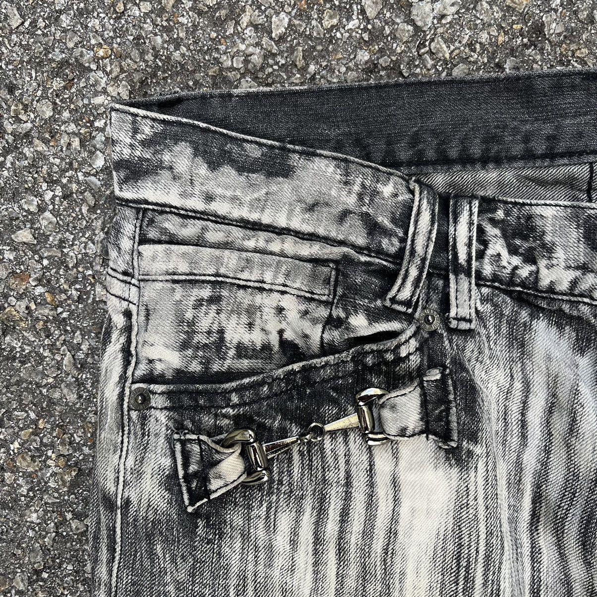 14th Addiction Flare Jeans Distressed Bottom Bell Denim Boot Cut Pants Size US 32 / EU 48 - 4 Thumbnail
