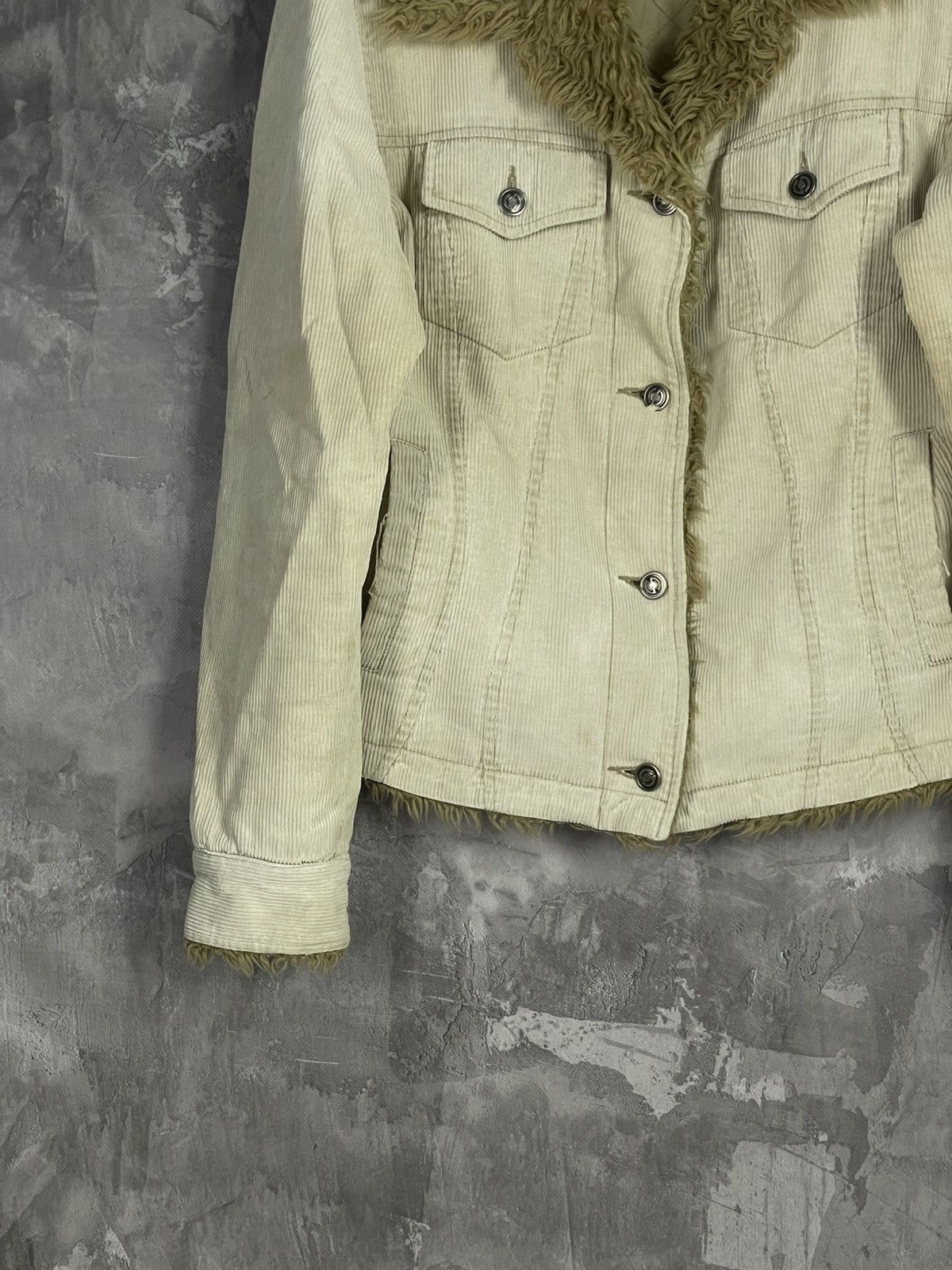 If Six Was Nine × Vintage VINTAGE JEANS SHERPA JACKET JAPAN STREETWEAR CASUAL Y2K 90s Size US M / EU 48-50 / 2 - 5 Thumbnail