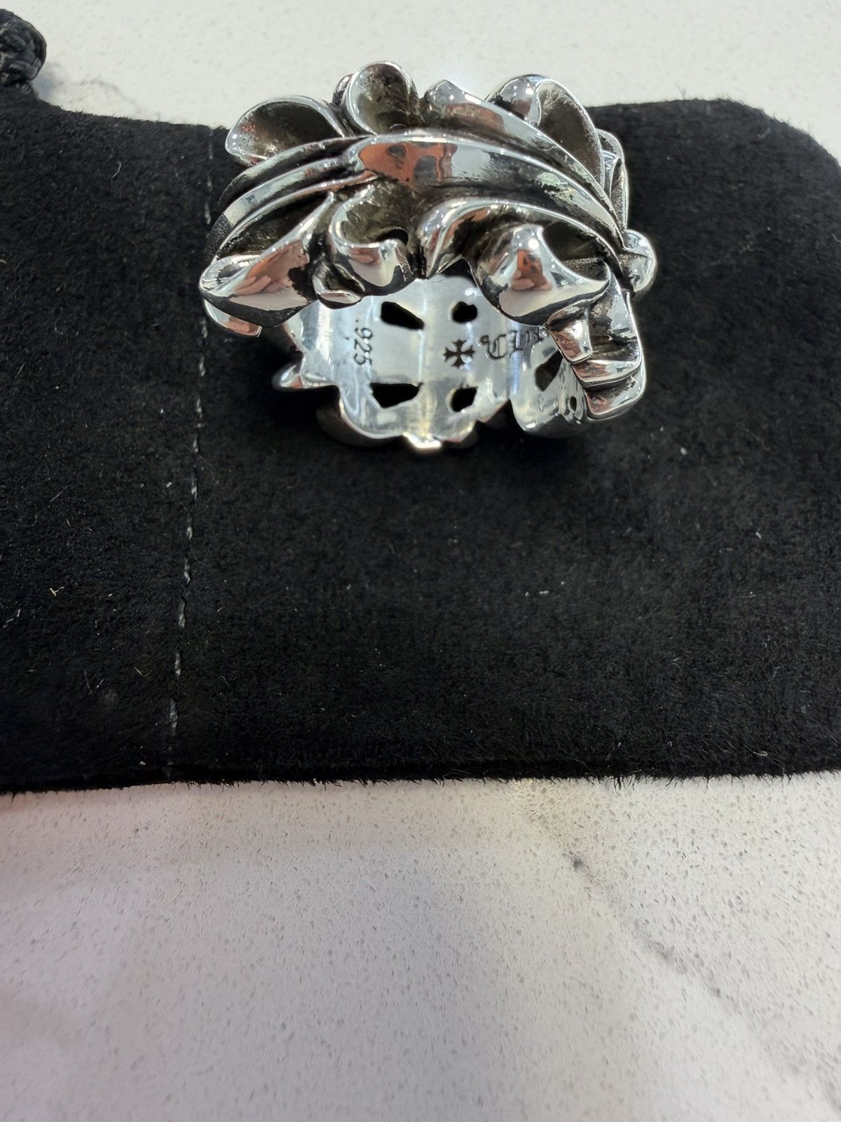 Chrome Hearts Double Floral Ring Size 9 Size ONE SIZE - 11 Thumbnail
