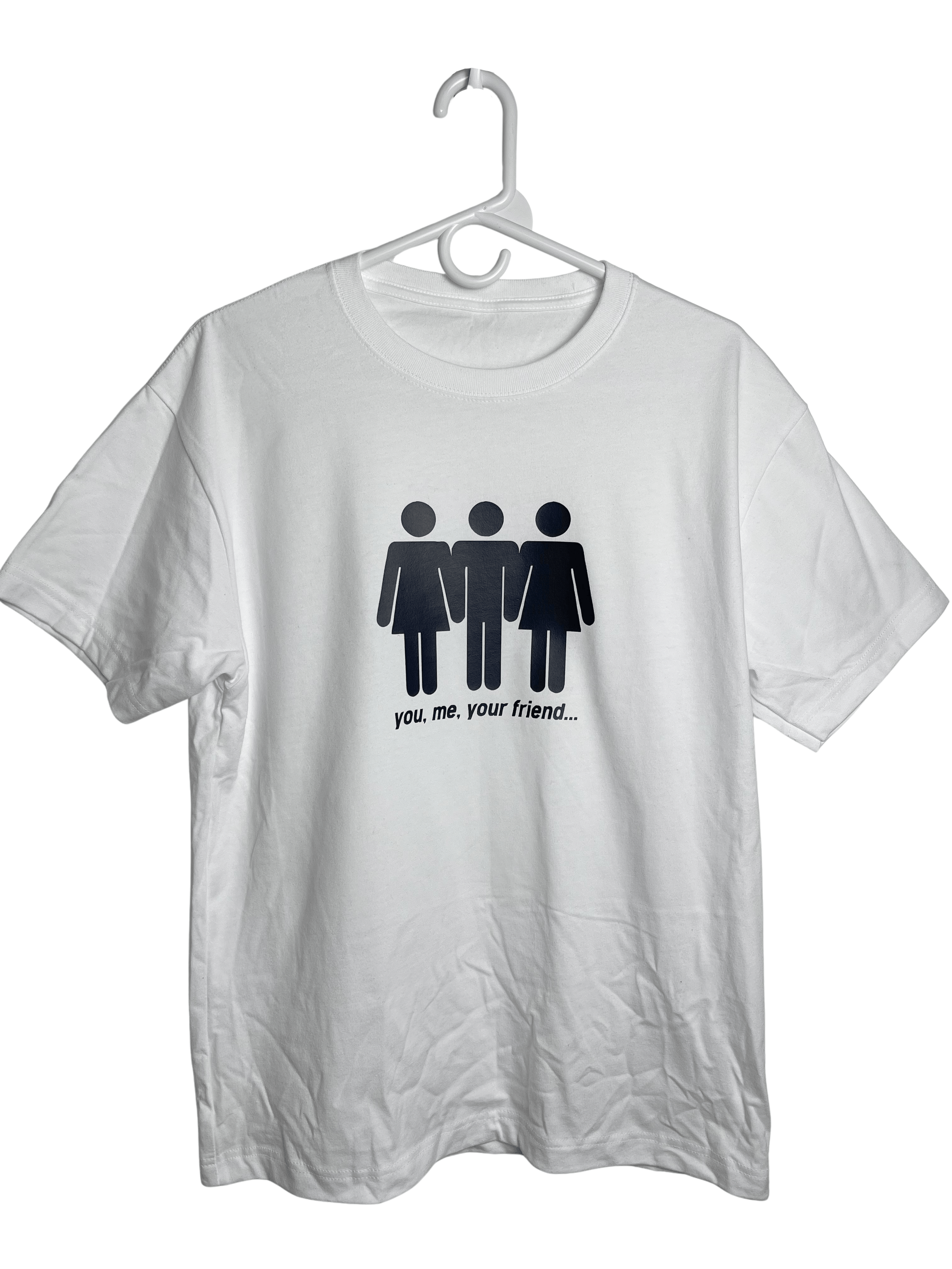 Vintage You, Me, Your Friend T-shirt vintage style remake Size US M / EU 48-50 / 2 - 2 Thumbnail