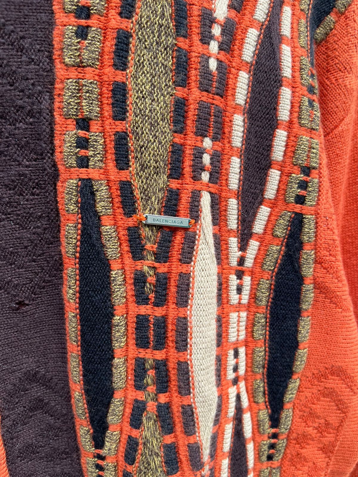 Balenciaga Vintage Balenciaga 3D Knit Sweater Size US M / EU 48-50 / 2 - 2 Thumbnail
