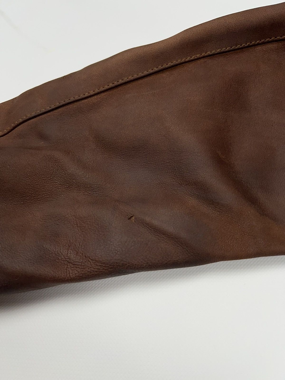 Pal Zileri Pal Zileri Lab Leather Hooded Bomber Jacket Aviator Fly Size US M / EU 48-50 / 2 - 19 Thumbnail