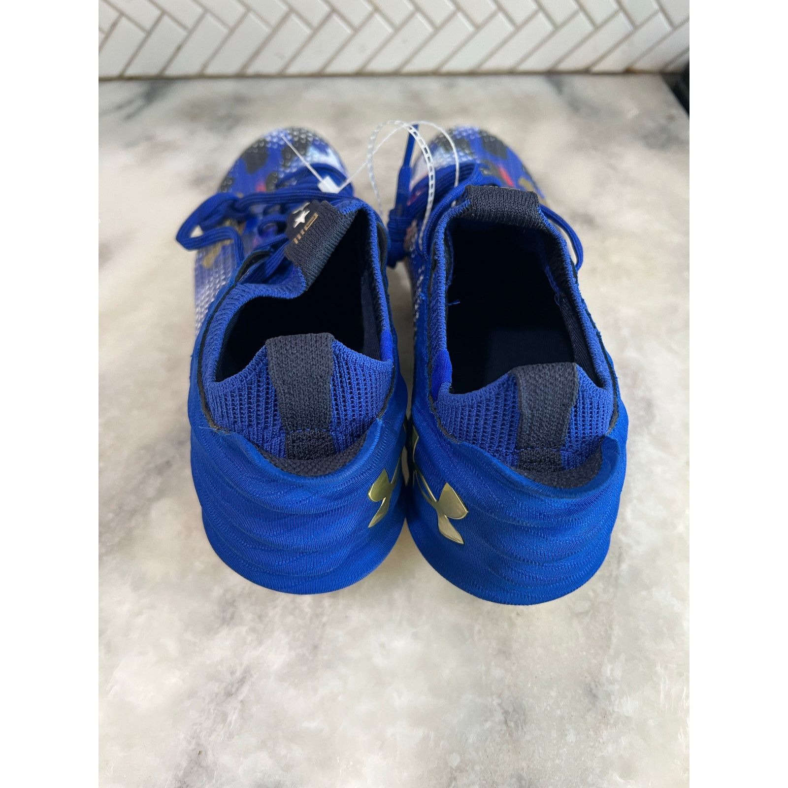 Under Armour Under Armour Blur Smoke USA Football Cleats Stars & Stripes Size US 11 / EU 44 - 5 Thumbnail