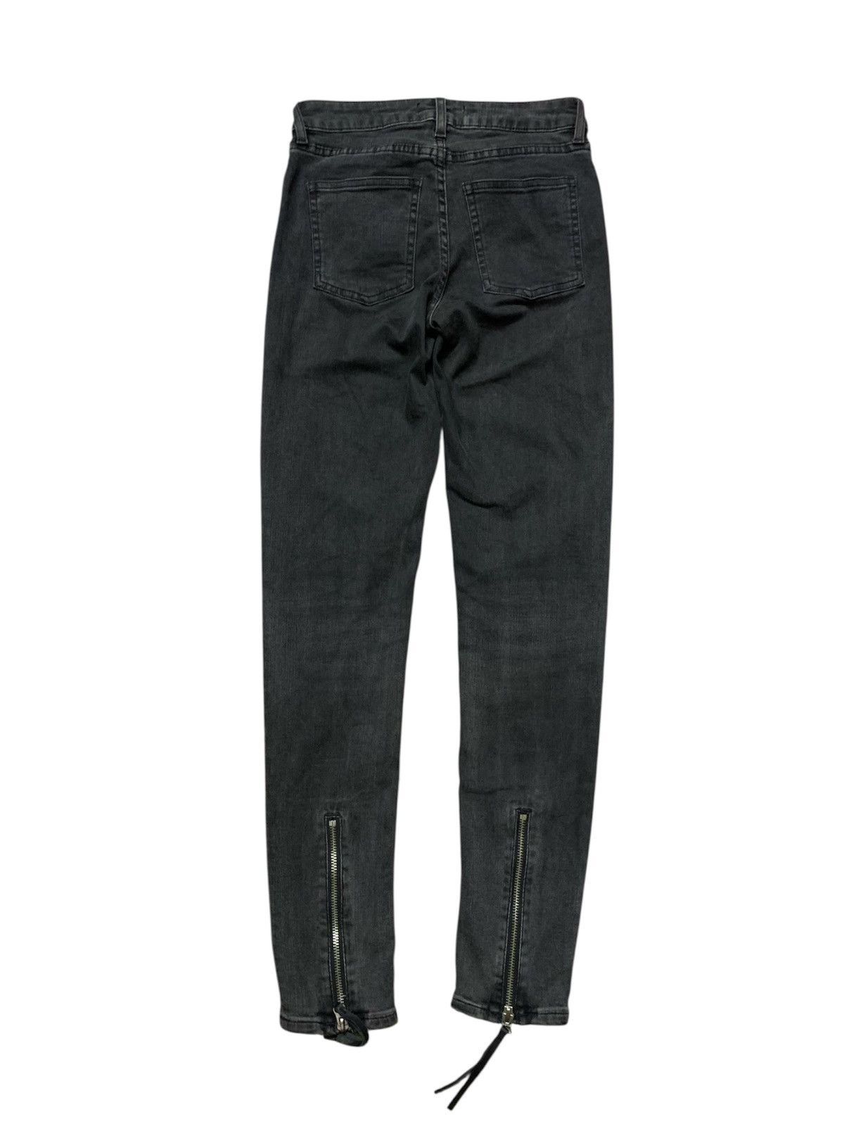 Acne Studios Acne Washed Skinny 5 Pistol Blk Denim Pants Size 24" / US 00 / IT 34 - 2 Thumbnail