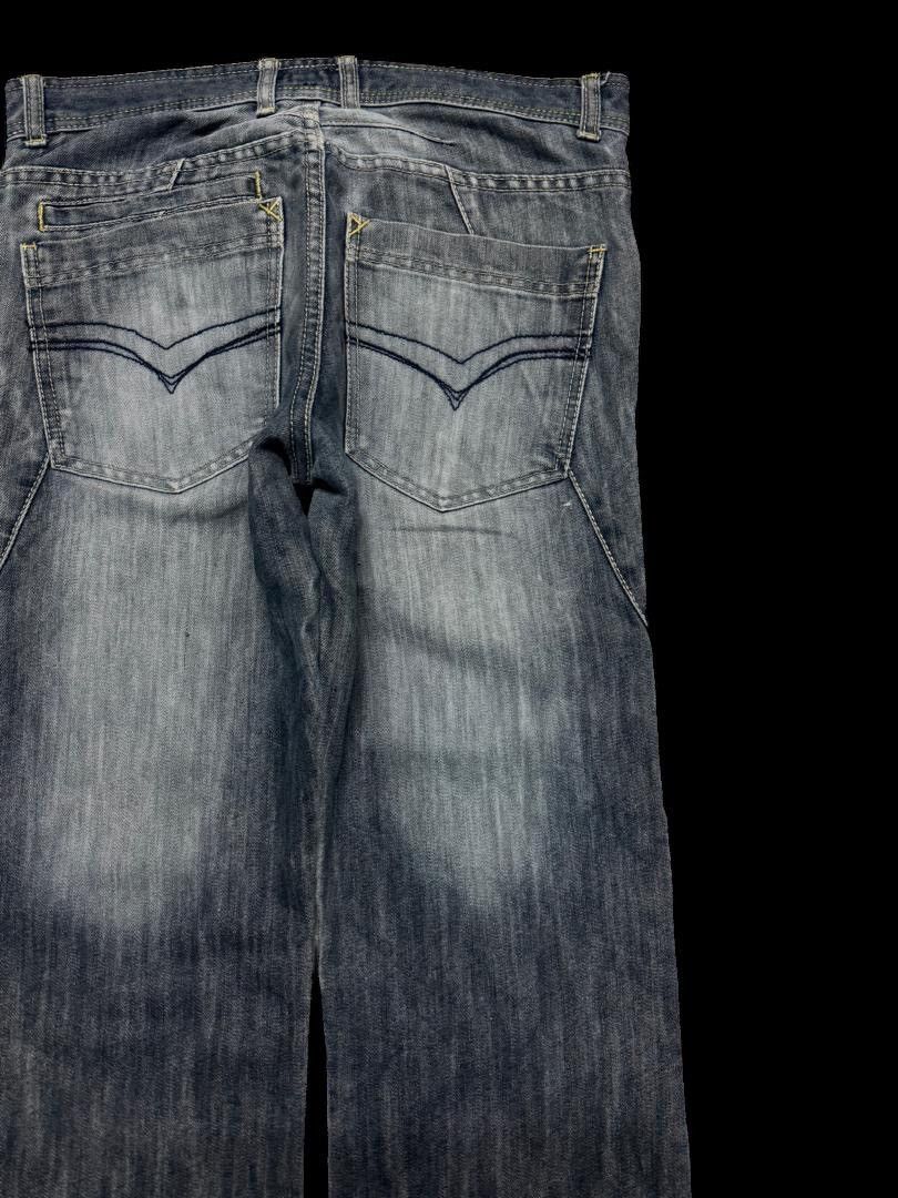 Vintage SICK Japanese Mudwash Distressed BootCut Classic Style Size US 30 / EU 46 - 12 Thumbnail