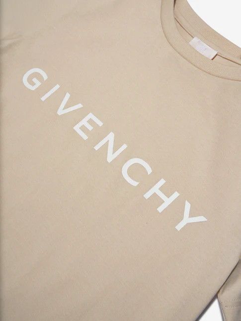 Givenchy o1w1db10325 Slim Fit T-Shirt in Cream Size US XS / EU 42 / 0 - 3 Thumbnail