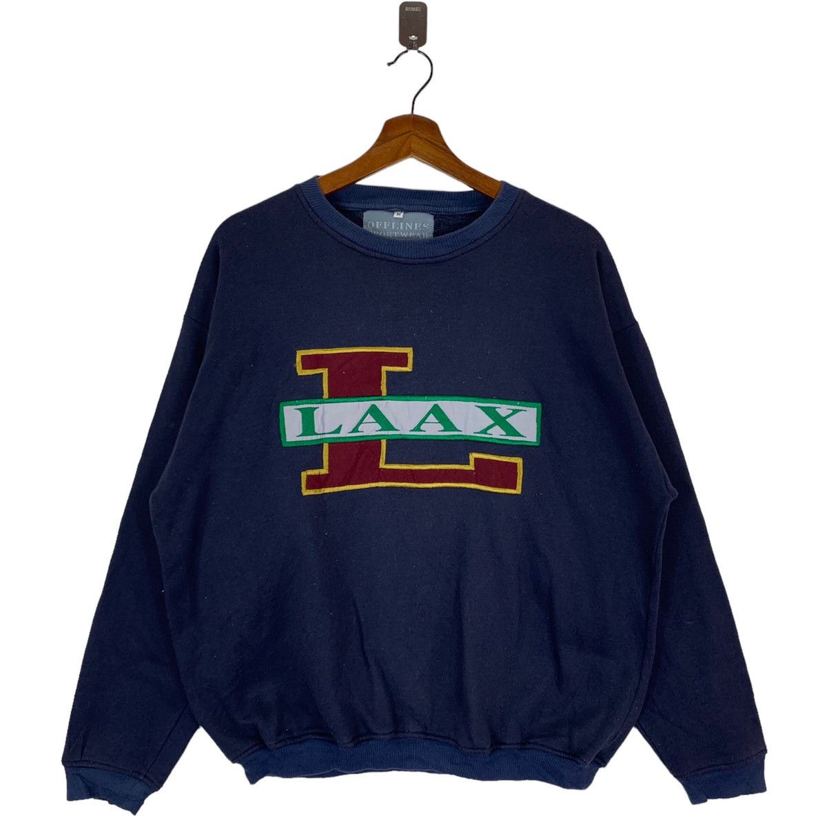 Vintage VINTAGE LAAX OFFLINE SPORTSWEAR JUMPER CREWNECK Size US M / EU 48-50 / 2 - 1 Thumbnail