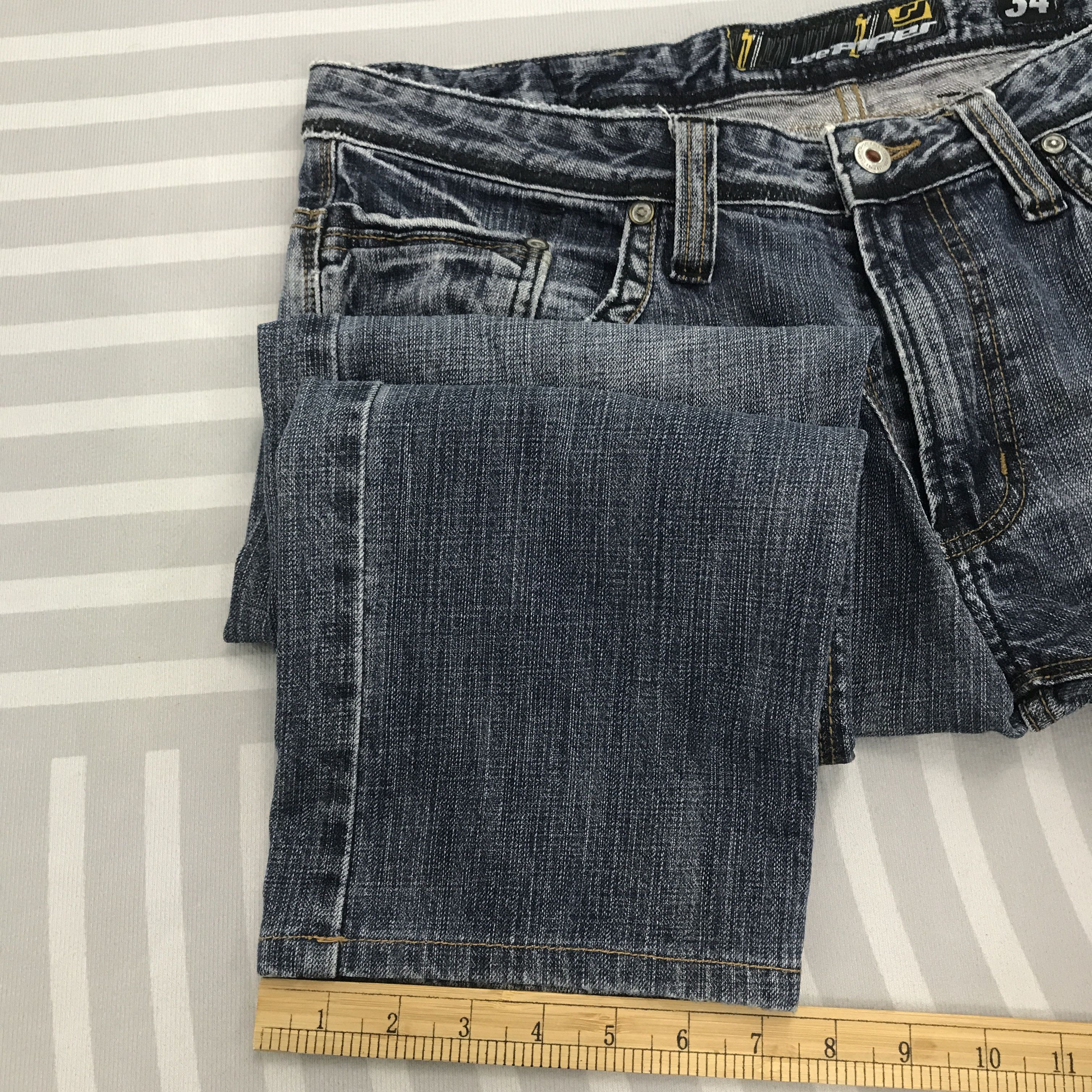 Lee × Vintage Vintage Lee Piper Distressed Denim jeans pants Size US 34 / EU 50 - 12 Thumbnail