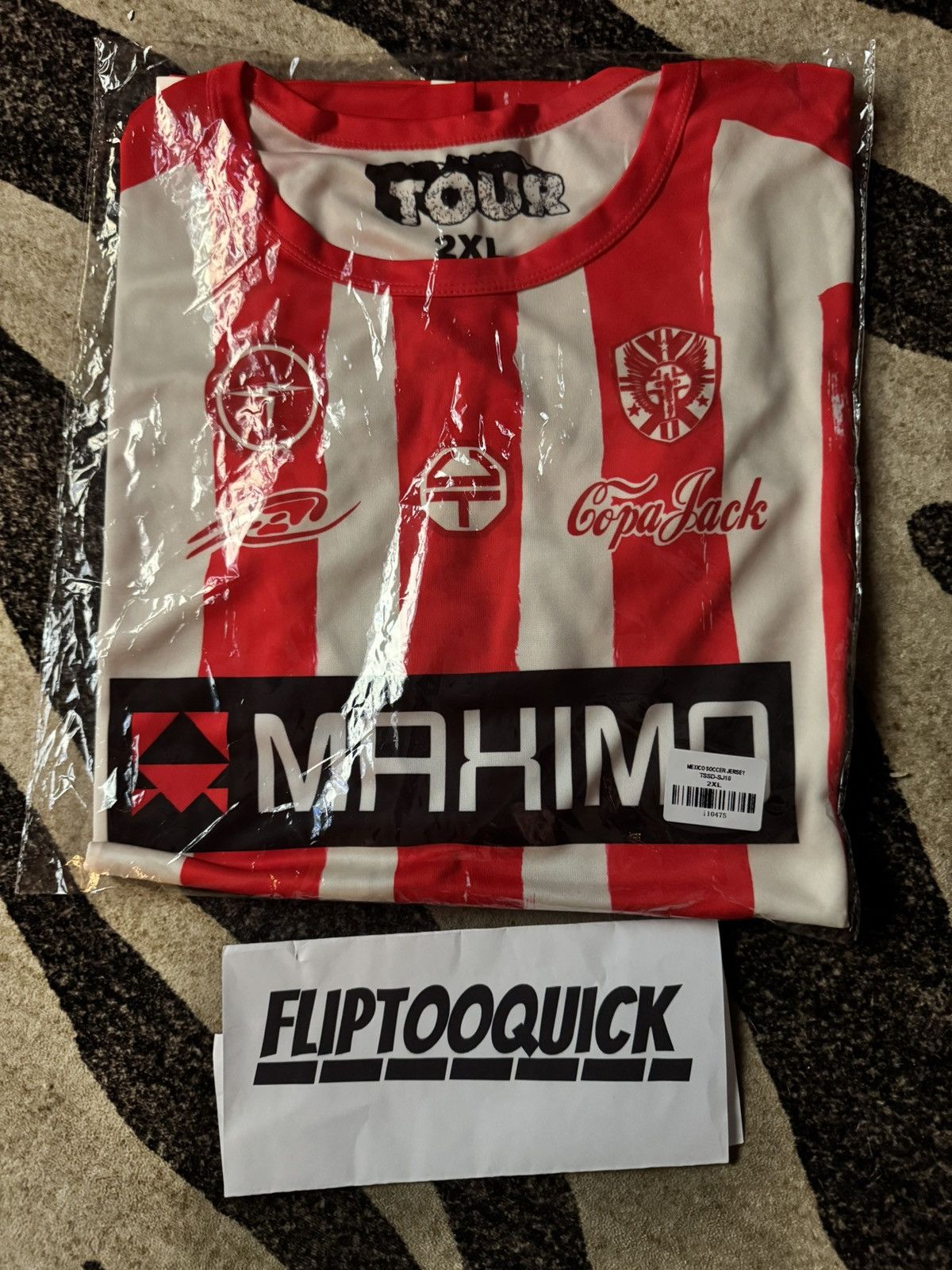 Travis Scott Travis Scott Cactus Jack Mexico Soccer Jersey Travis Scott Travis Scott Cactus Jack Mexico Soccer Jersey