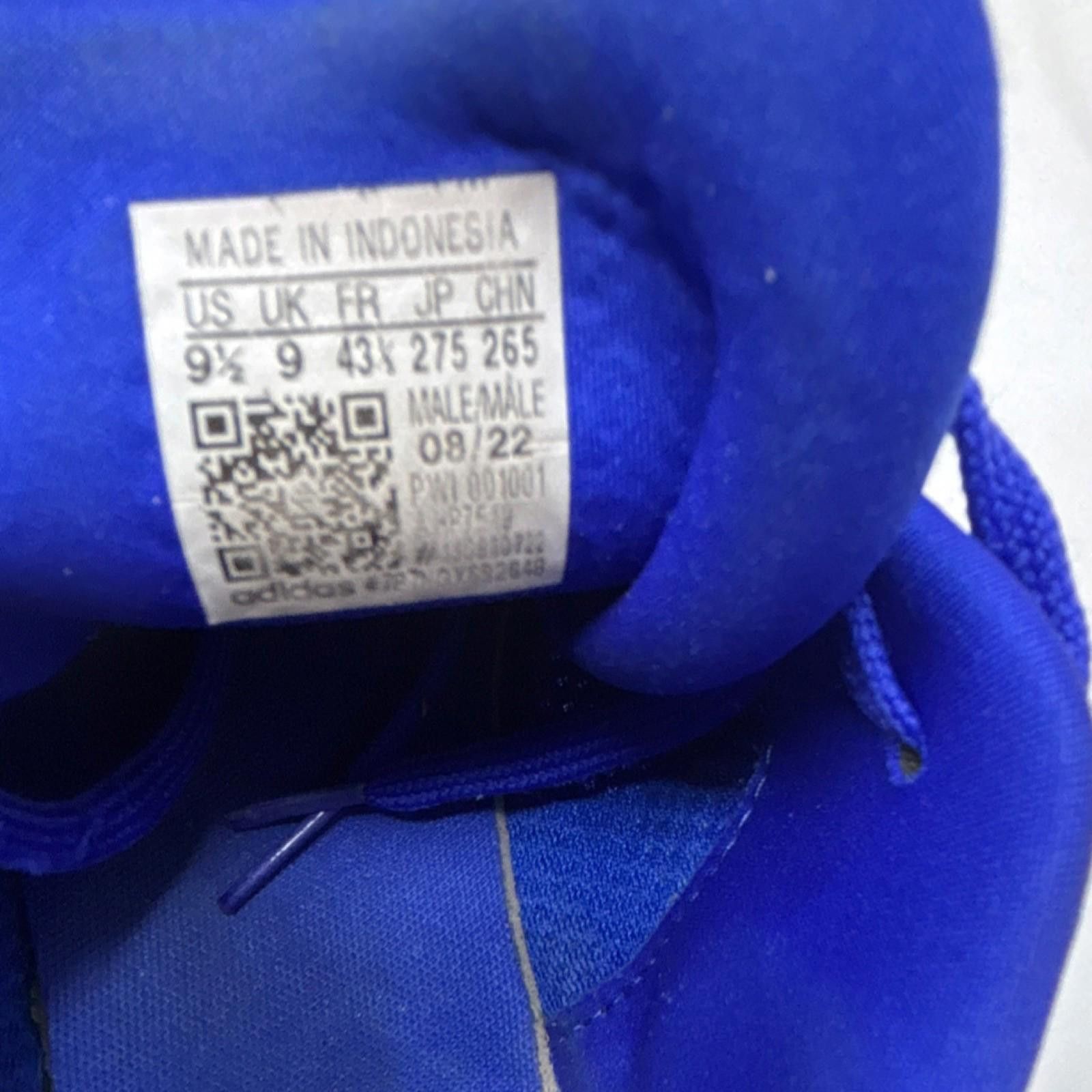 Adidas Adidas Cloudfoam Blue Mesh Running Sneaker Men Size 9.5 Shoe Size US 9.5 / EU 42-43 - 6 Thumbnail