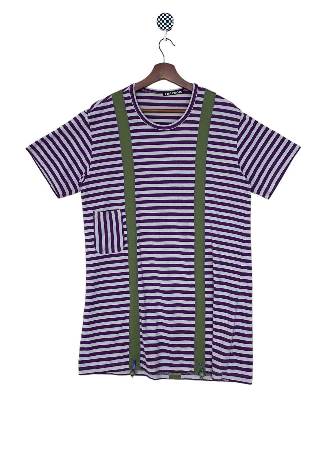 Frapbois × Issey Miyake Vintage Japanese Brand Frapbois Stripe T-Shirt 2000s Size US M / EU 48-50 / 2 - 1 Thumbnail