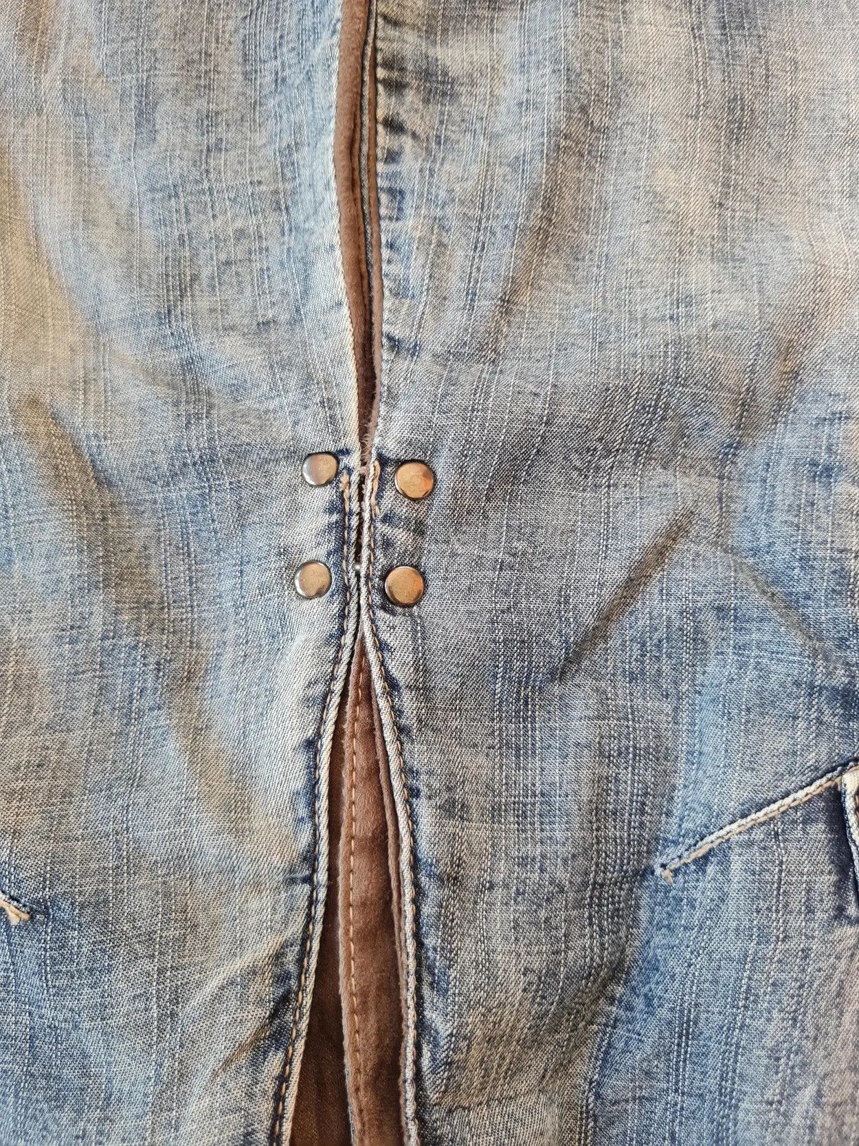PPFM PPFM Vintage Washed Jacket with Unique Stitch Detailing Size US M / EU 48-50 / 2 - 12 Thumbnail