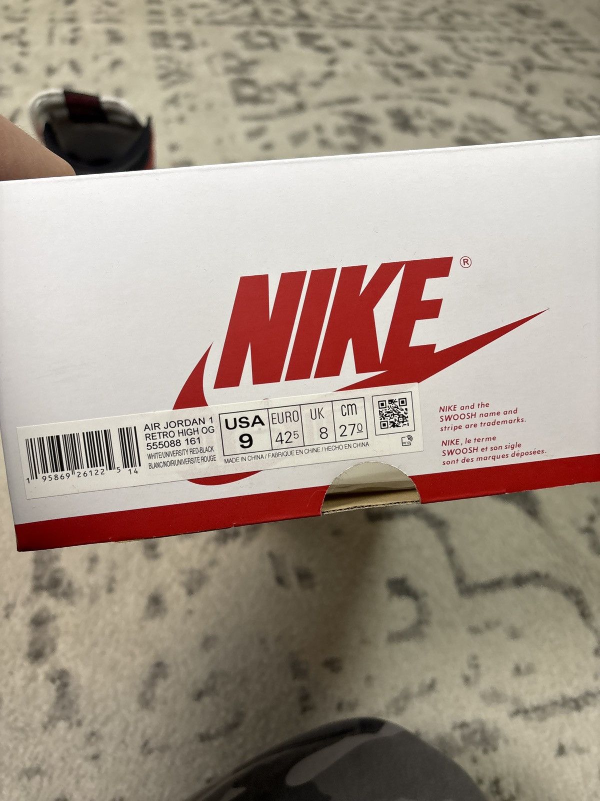 Jordan Brand JORDAN 1 RETRO HERITAGE Size US 9 / EU 42 - 15 Thumbnail
