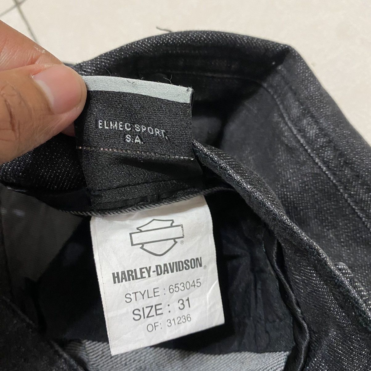 Harley Davidson Harley Davidson Black Denim Jeans Size US 31 - 8 Thumbnail