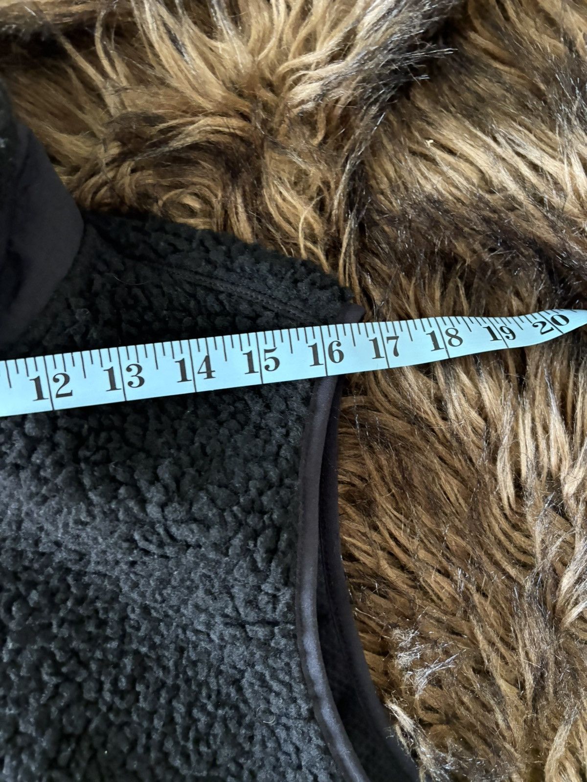 Muji Muji Black Sherpa Fleece Vest – Japanese Zip-Up Layer Size US S / EU 44-46 / 1 - 5 Thumbnail