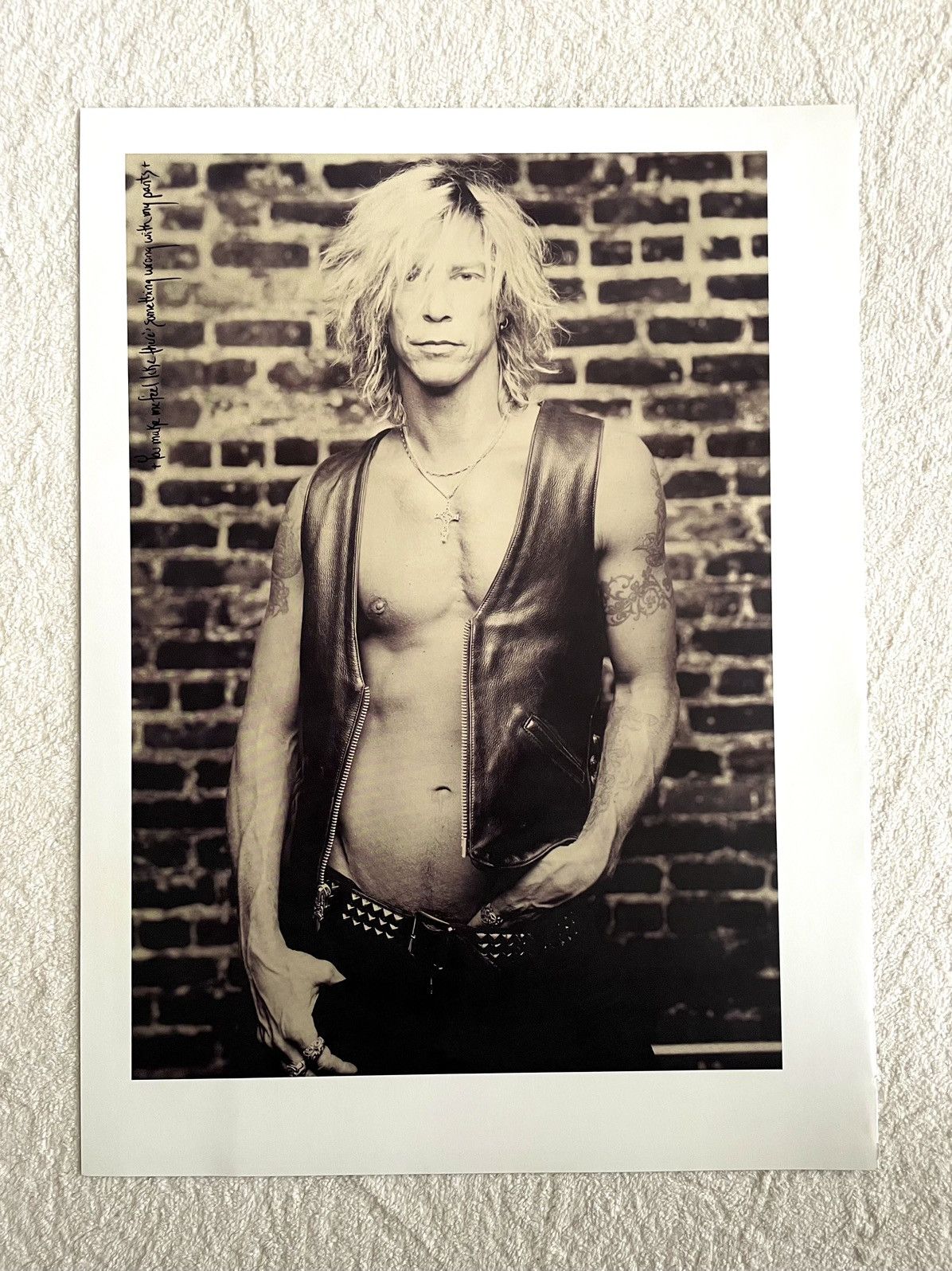 Chrome Hearts Chrome Hearts close up 8x11 magazine cutout Poster Size ONE SIZE - 1 Thumbnail