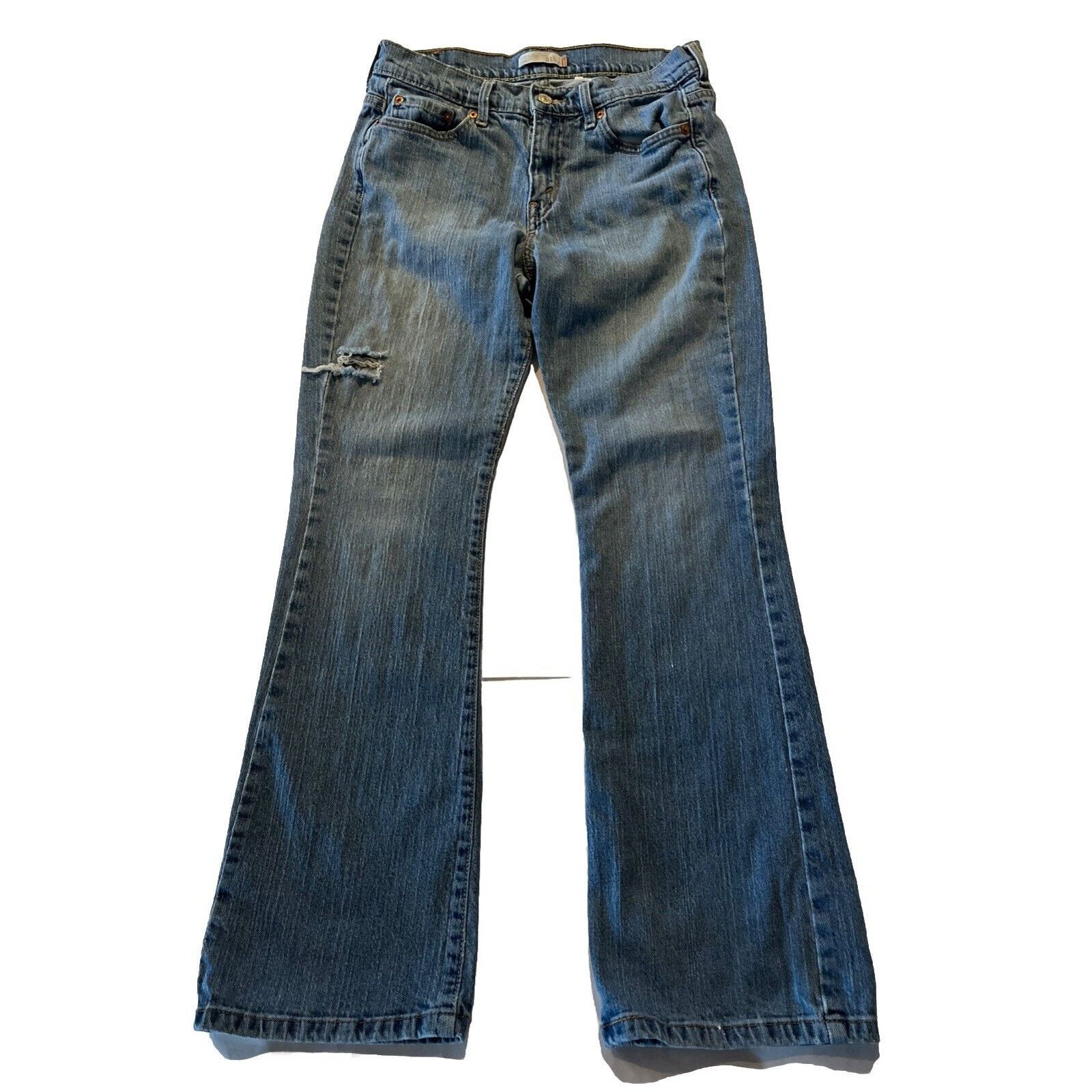 Levi's Levi's 515 Women's Jeans Blue Size 10 29x30 Bootcut Stretch Size 32" / US 10 / IT 46 - 1 Thumbnail
