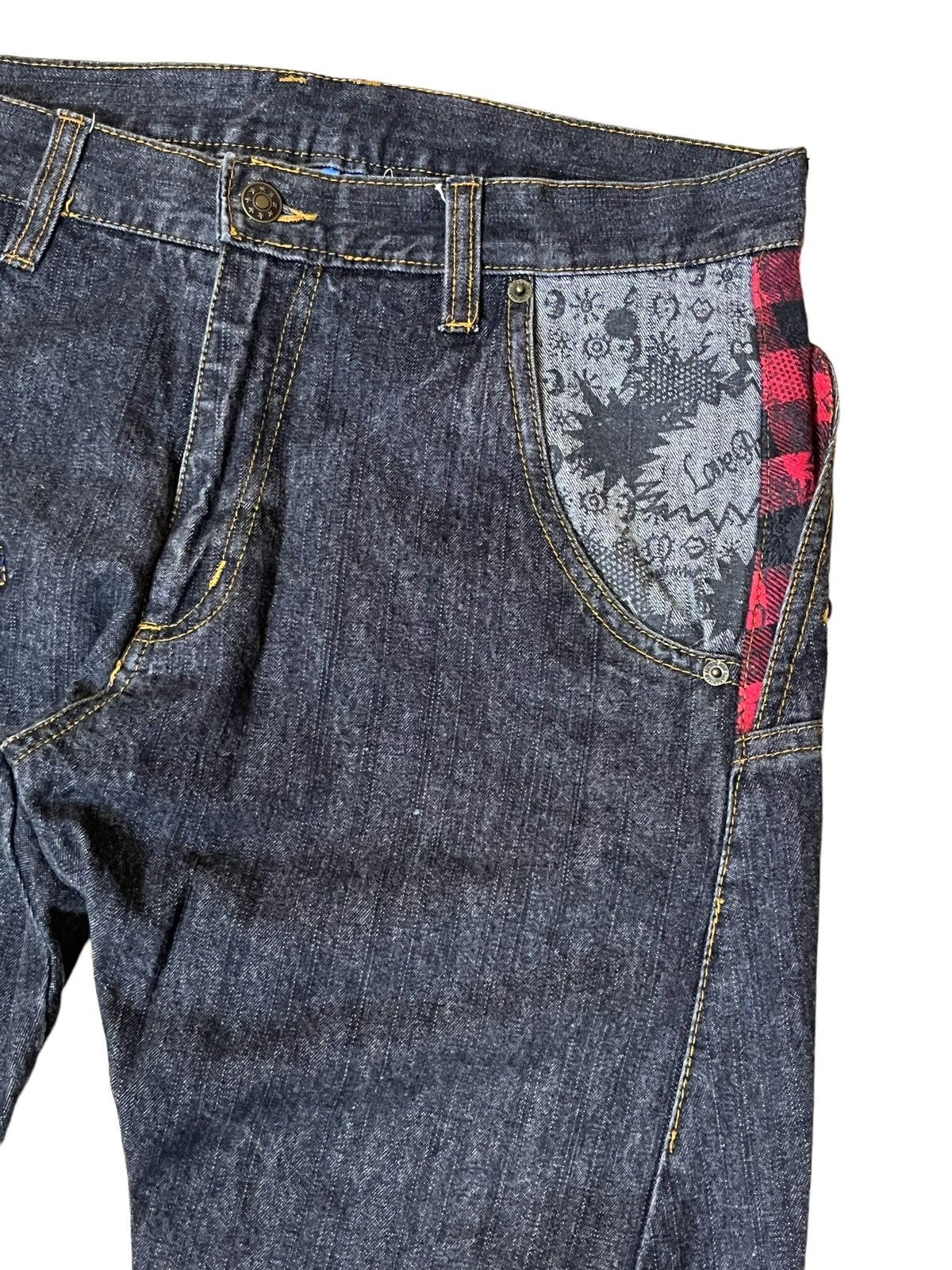 Le Grande Bleu (L.G.B.) SICK🔥JAPANESE BRAND SUGGESTION ACTIVE STREET JEANS Size US 32 / EU 48 - 4 Thumbnail