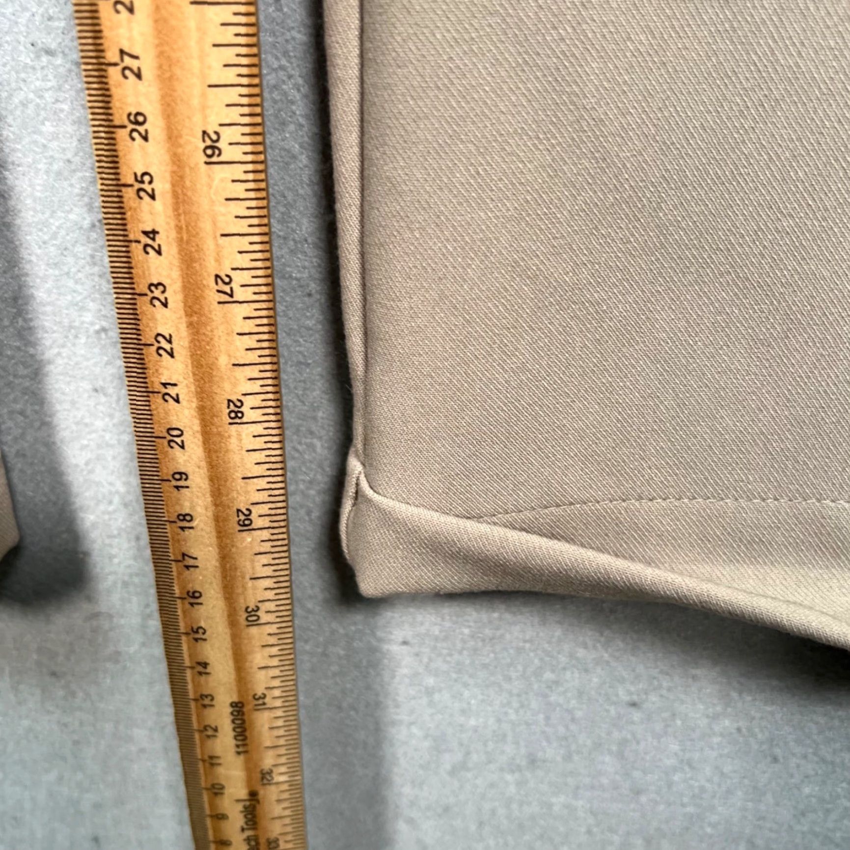 Abercrombie & Fitch Abercrombie & Fitch Womens XL Beige Pleated Wide-Leg Dress Pants New! Size 40" / US 18 - 7 Thumbnail
