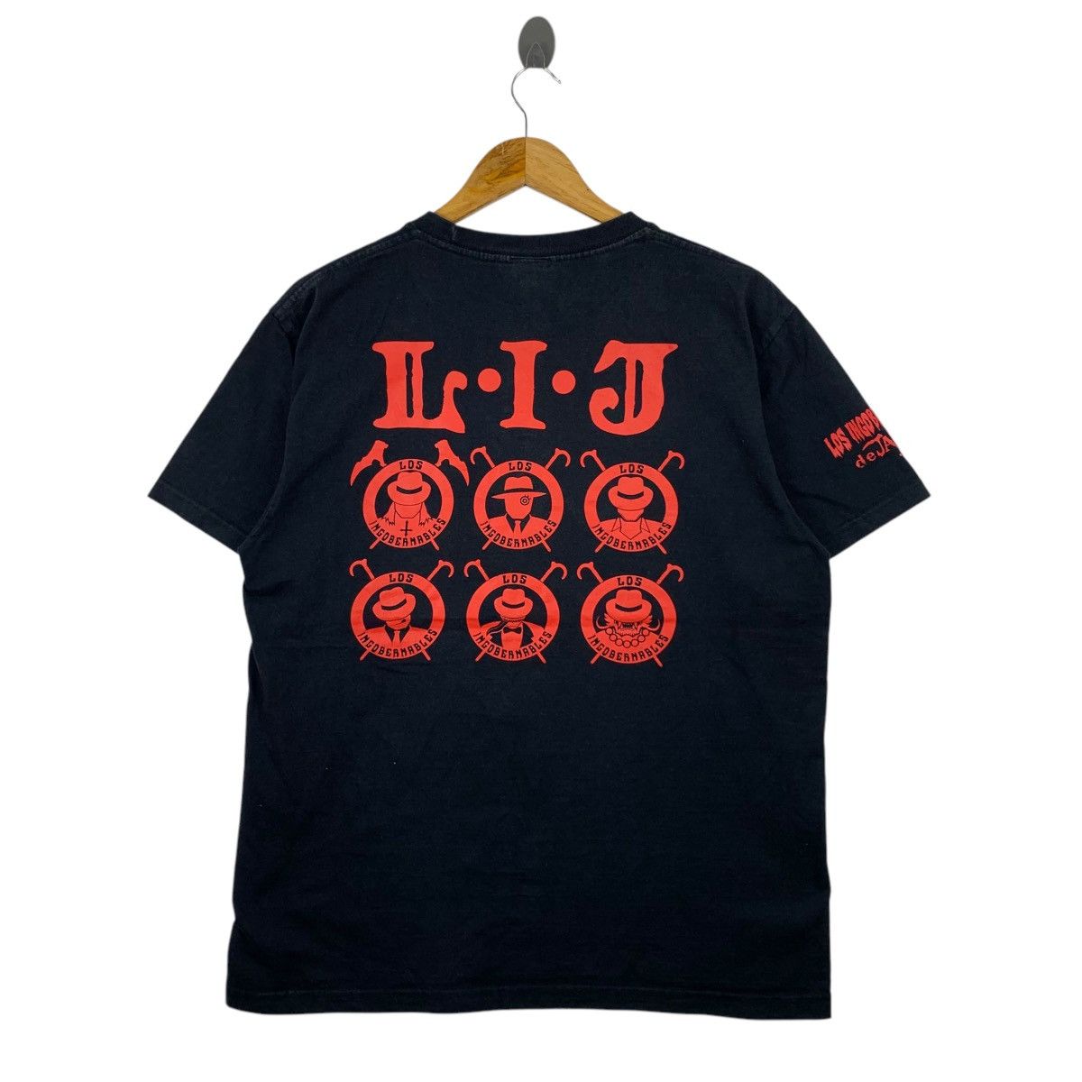 Vintage LIS LOS INGOBERNABLES de Japon x New Japan Wrestling Shirt Size US XL / EU 56 / 4 - 3 Thumbnail