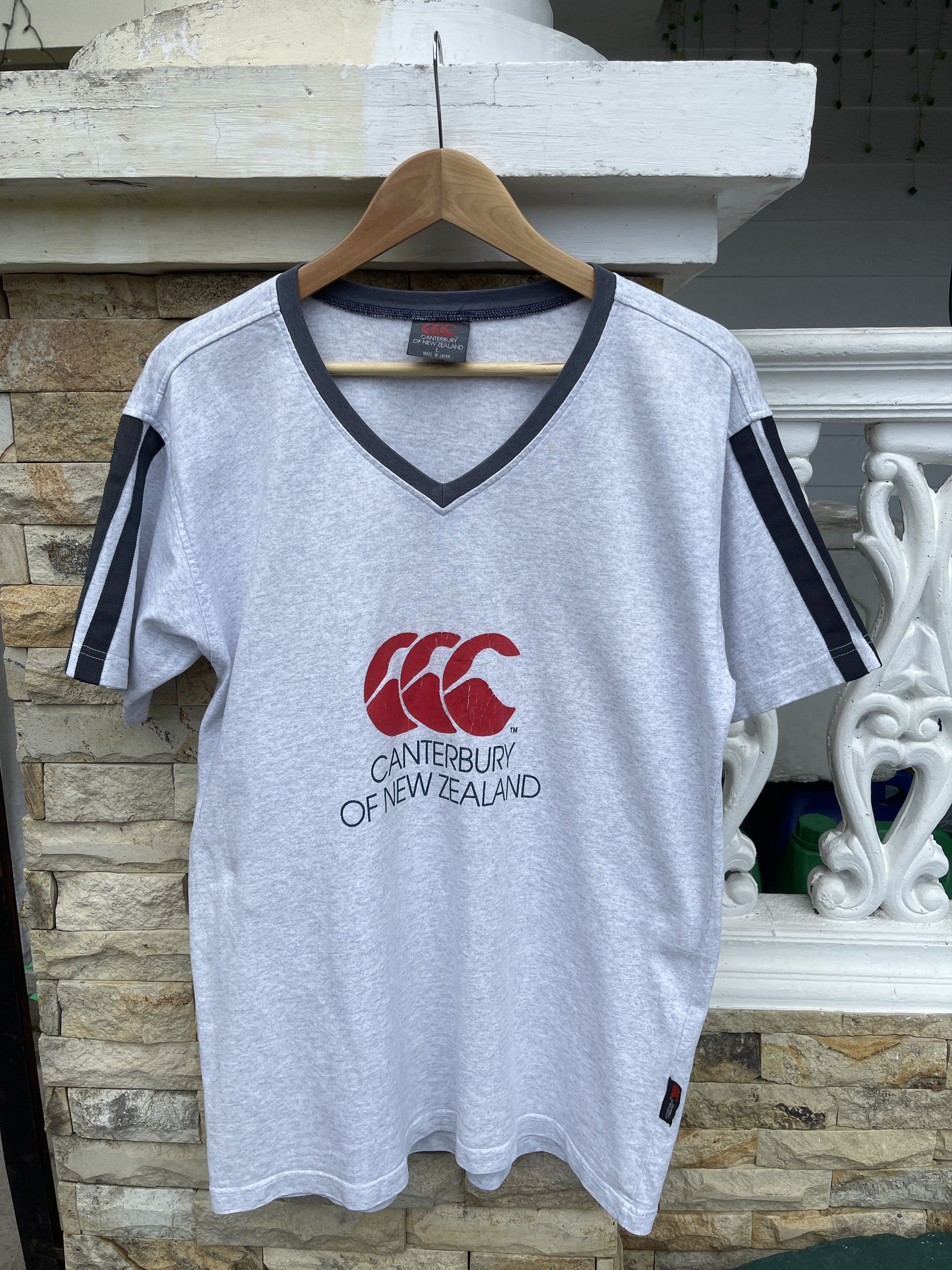 Canterbury of New Zealand Last Drop🔥Rare🔥Vintage Canterbury Japan T-Shirt Size US L / EU 52-54 / 3 - 1 Thumbnail