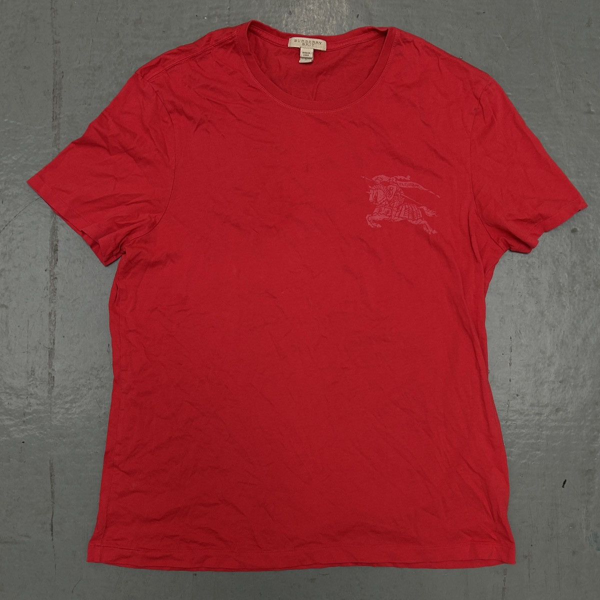 Burberry Burberry Brit Knight Graphic Tee Size US L / EU 52-54 / 3 - 1 Thumbnail