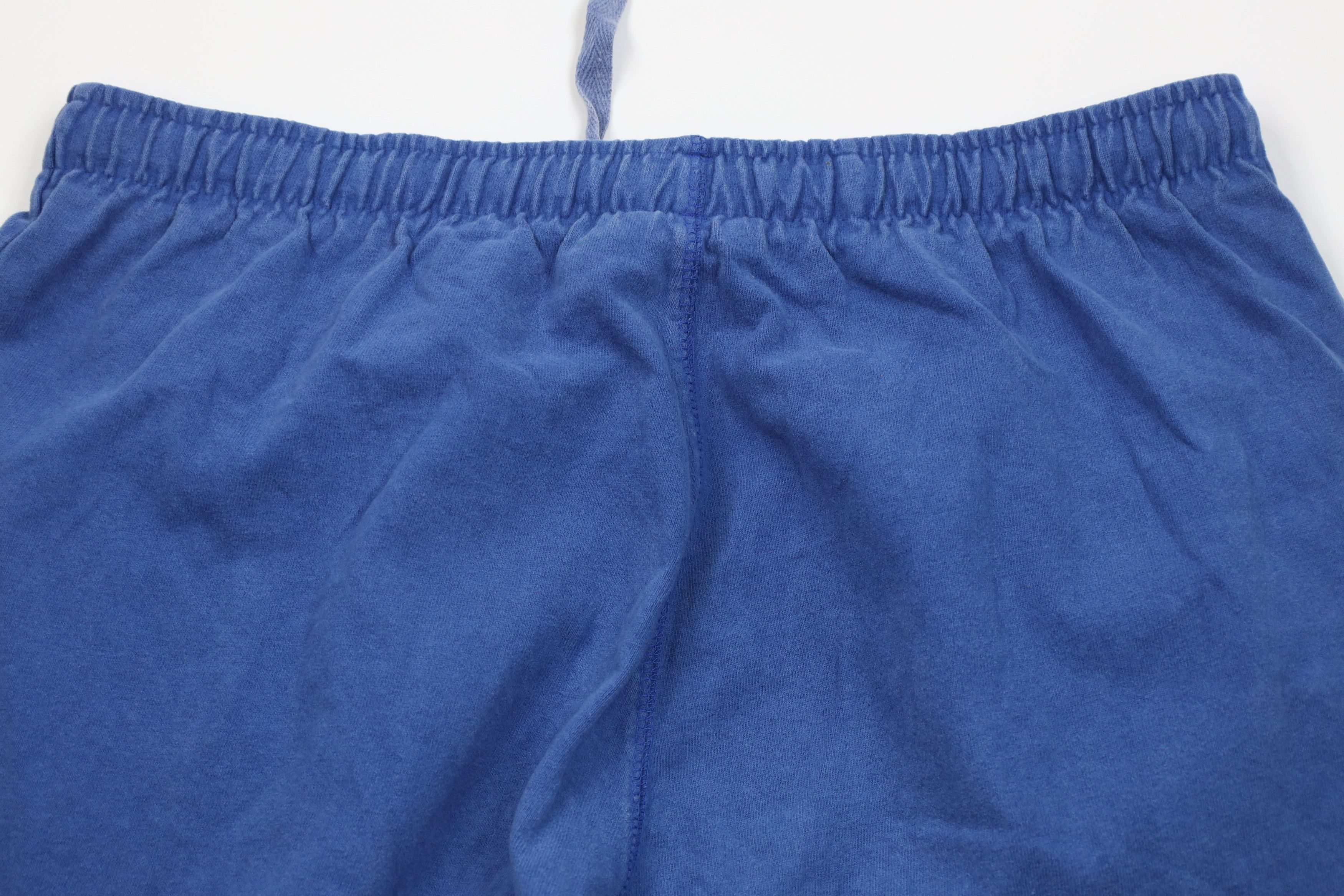 Adidas Vintage 90s Adidas Cotton Ribbed Knit Sweatpants Pants Blue Size US 32 / EU 48 - 11 Thumbnail