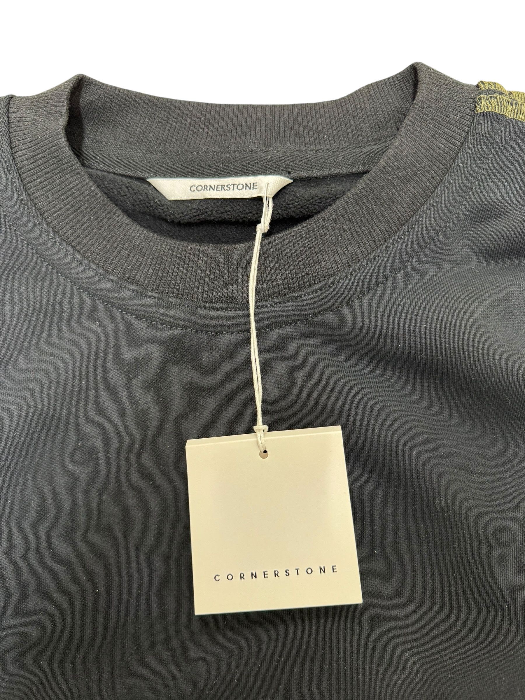 Other Cornerstone Homme By Sun Yun Black & Green Sweater Size US L / EU 52-54 / 3 - 4 Thumbnail
