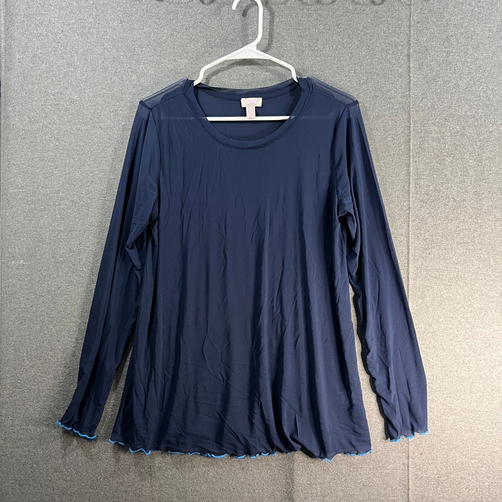 Other LOGO Layers by Lori Goldstein Mesh Crew Neck Size M / US 6-8 / IT 42-44 - 1 Thumbnail