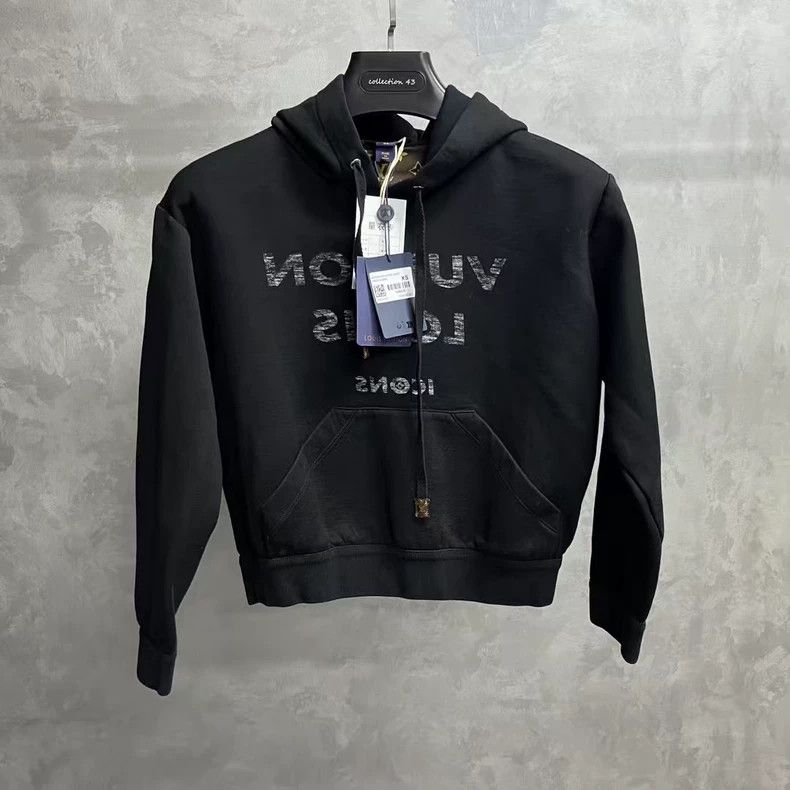 Louis Vuitton Louis Vuitton Black printed sweatshirt Size US XS / EU 42 / 0 - 1 Thumbnail