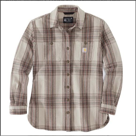 Carhartt Carhartt Womens Loose Fit Twill Heavy Weight Long Sleeve Sz Size S / US 4 / IT 40 - 1 Thumbnail